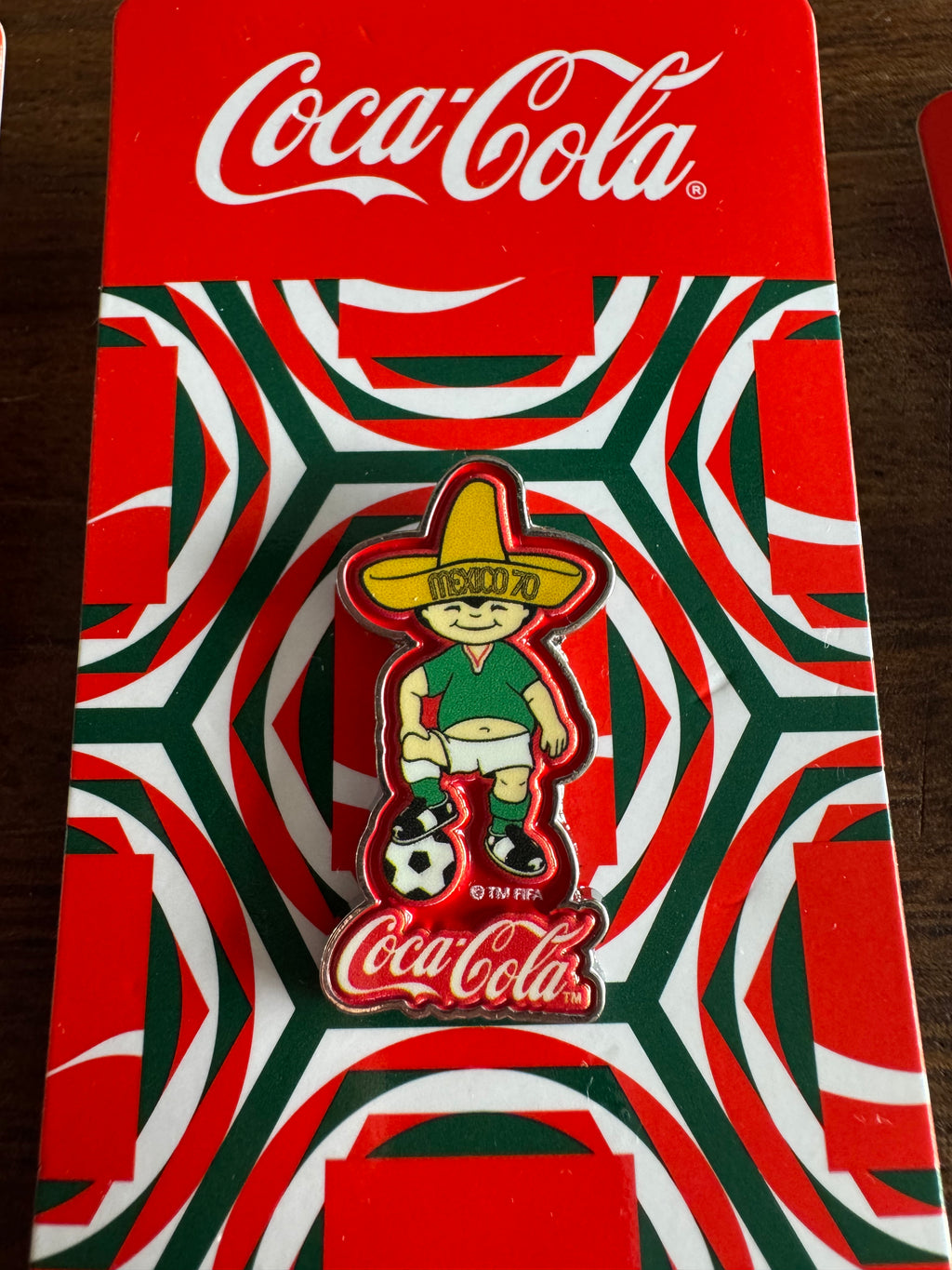 COCA COLA MEXICO PIN COLLECTION WORLD CUP 2026
