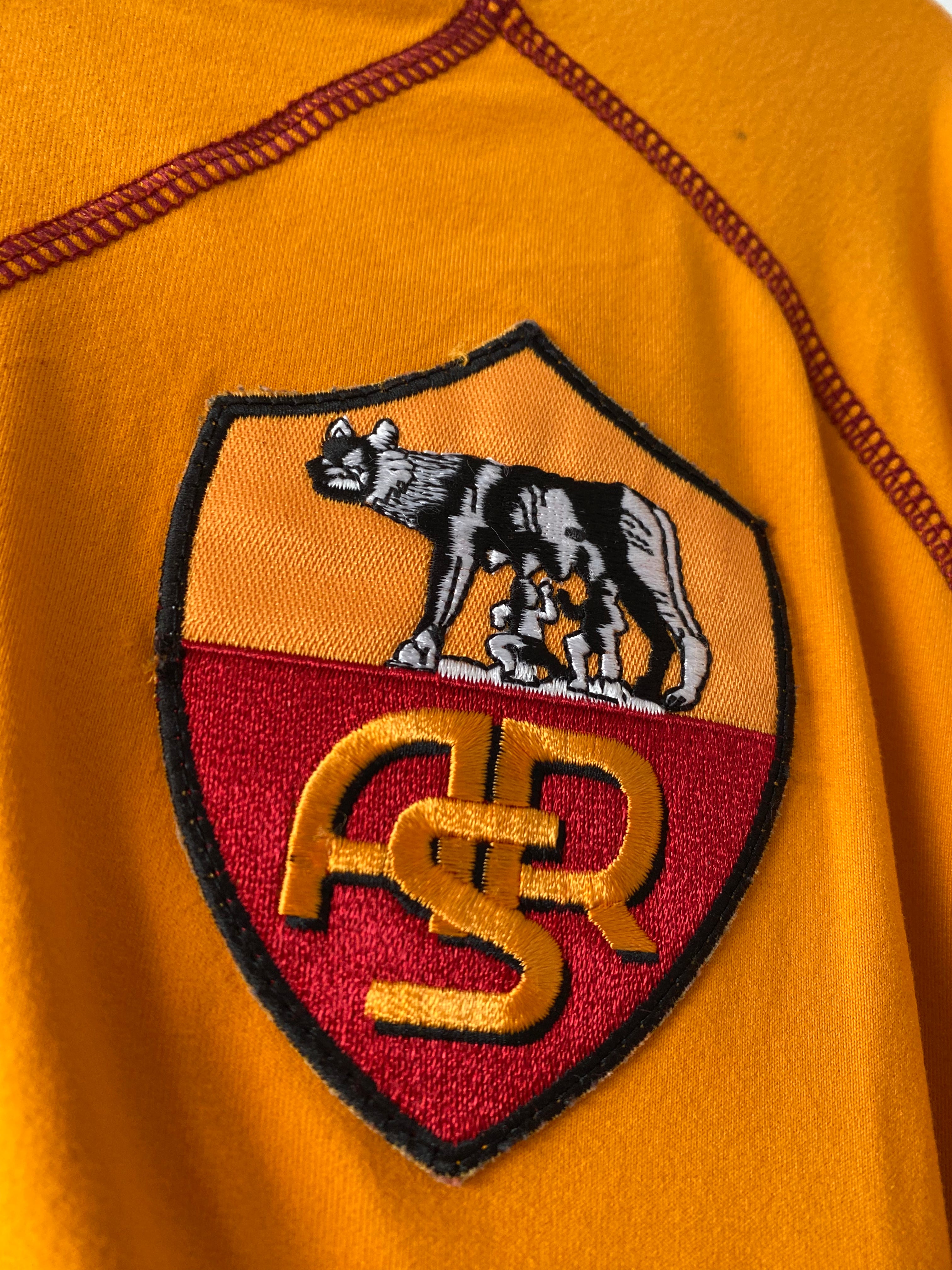 AS ROMA FOURTH SHIRT 2001-2002 PELIZZOLI #80 KAPPA GOALKEEPER
