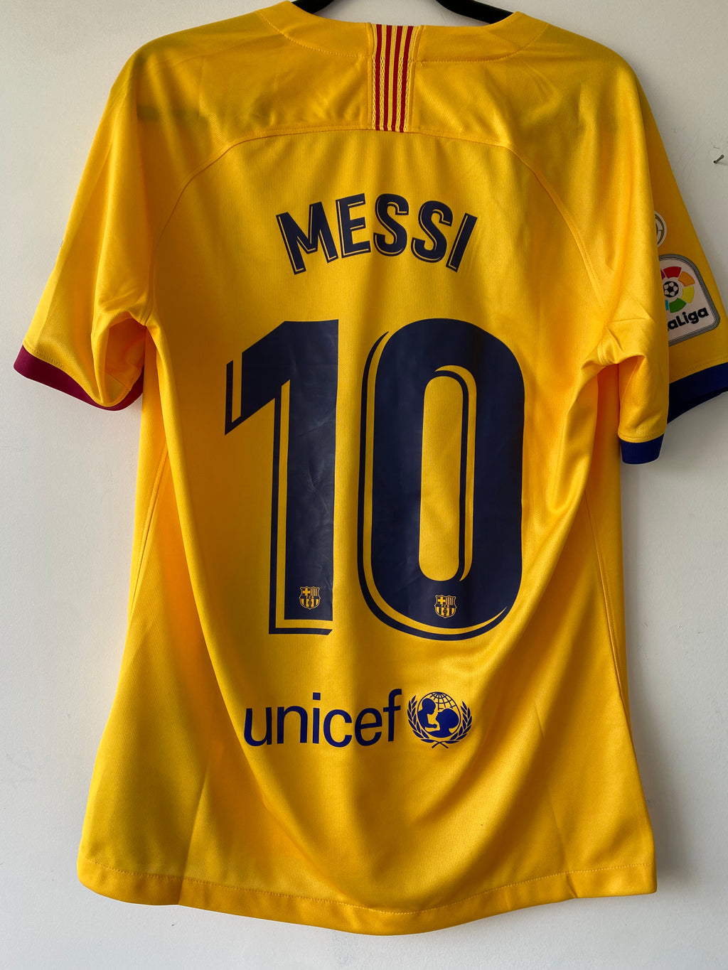 FC BARCELONA AWAY SHIRT 19-20 NIKE MESSI#10 [M]