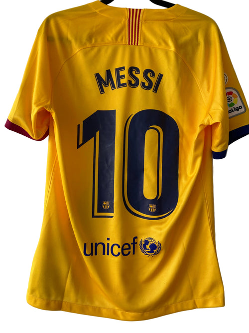 FC Barcelona Away Shirt 19-20 Messi#10 Size M