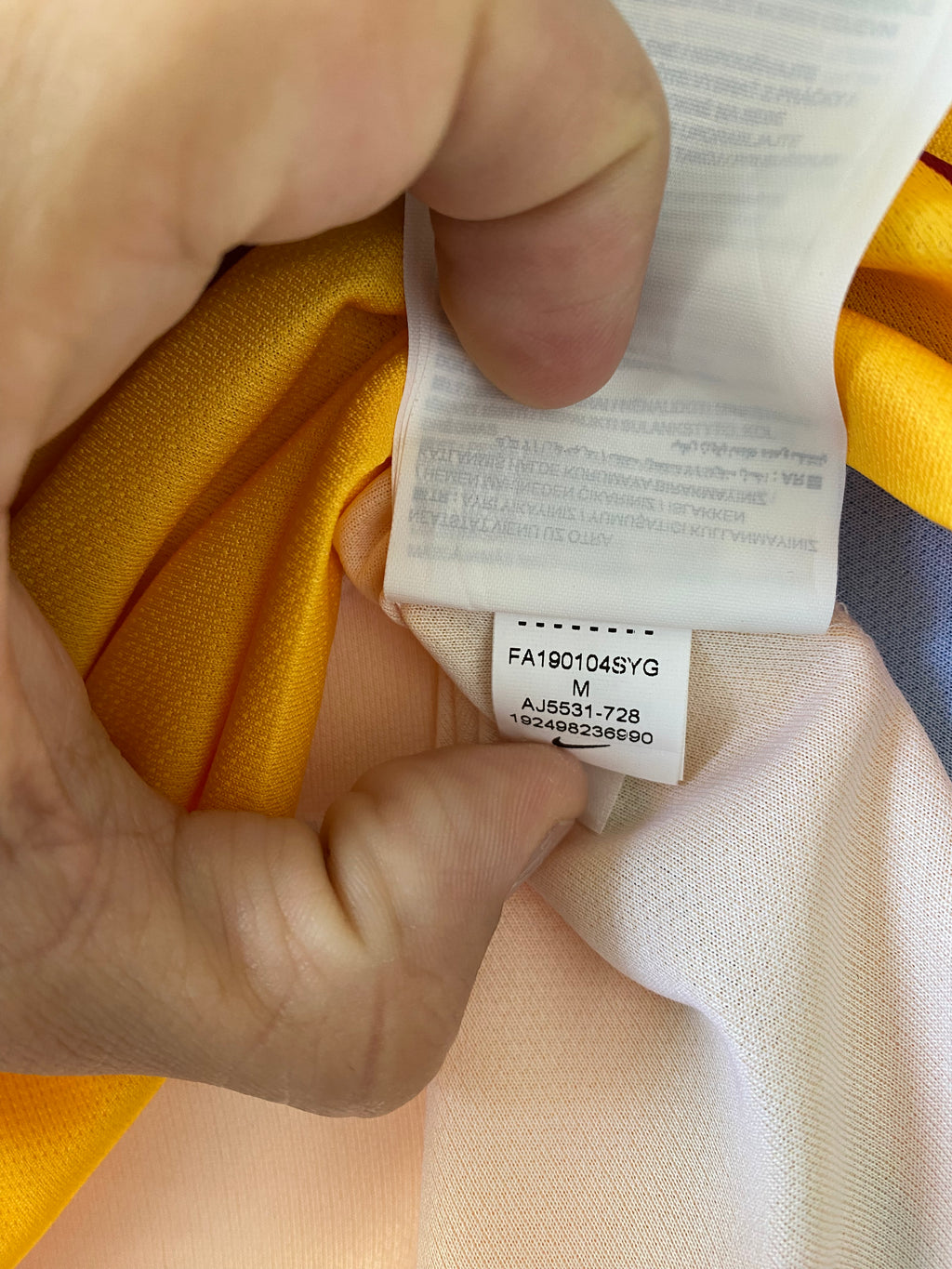 FC BARCELONA AWAY SHIRT 19-20 NIKE MESSI#10 [M]