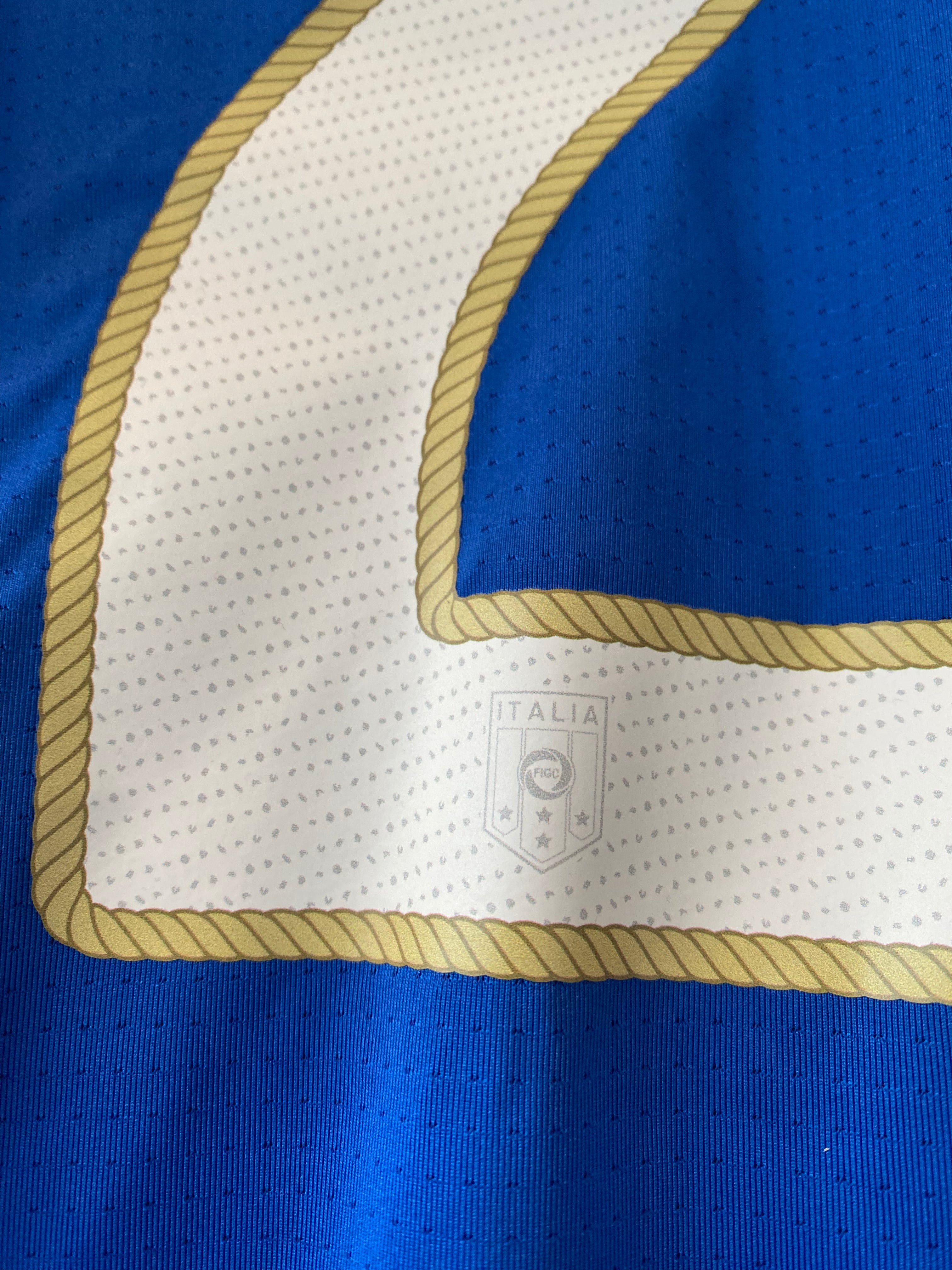 ITALY HOME SHIRT PUMA 2014 PIRLO #21 [L] WORLD CUP BRAZIL 2014
