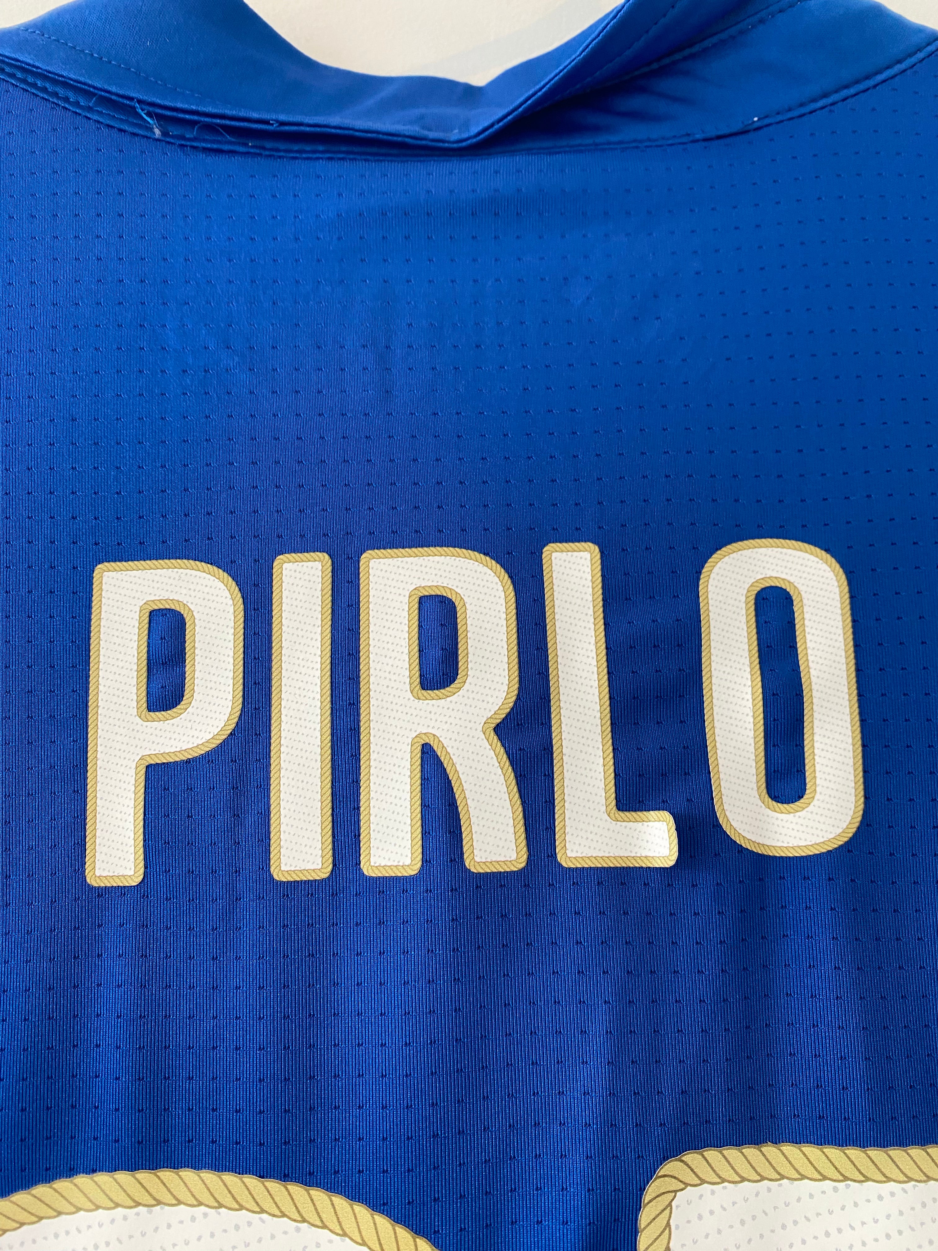 ITALY HOME SHIRT PUMA 2014 PIRLO #21 [L] WORLD CUP BRAZIL 2014