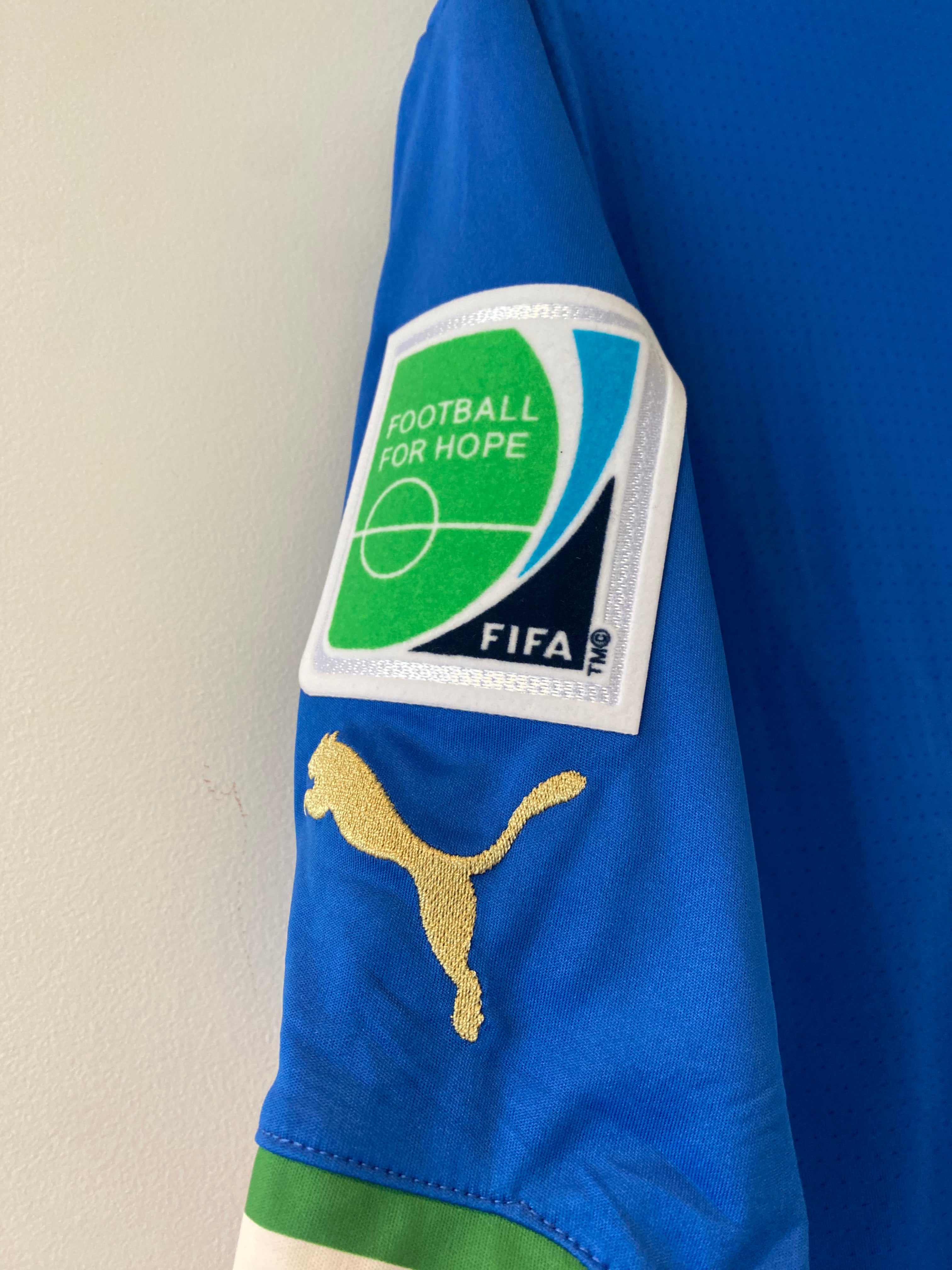ITALY HOME SHIRT PUMA 2014 PIRLO #21 [L] WORLD CUP BRAZIL 2014