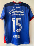 CRUZ AZUL HOME SHIRT 24-25 MATCH ISSUE RIVERO#15 BRAND NEW