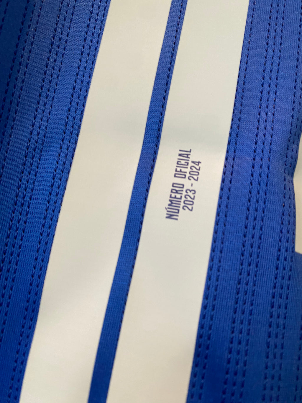 CRUZ AZUL HOME SHIRT 24-25 MATCH ISSUE RIVERO#15 BRAND NEW