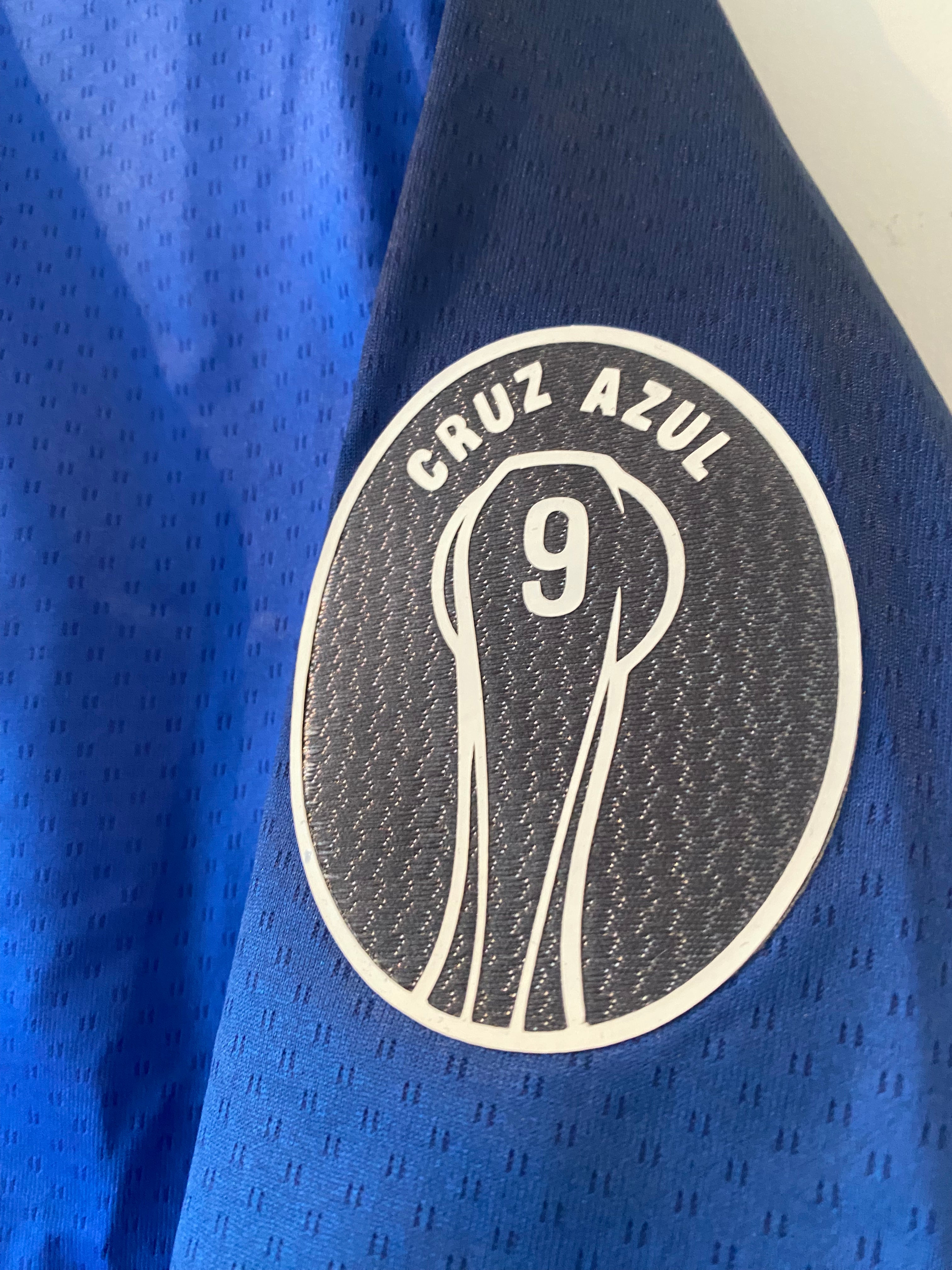 CRUZ AZUL HOME SHIRT 24-25 MATCH ISSUE RIVERO#15 BRAND NEW