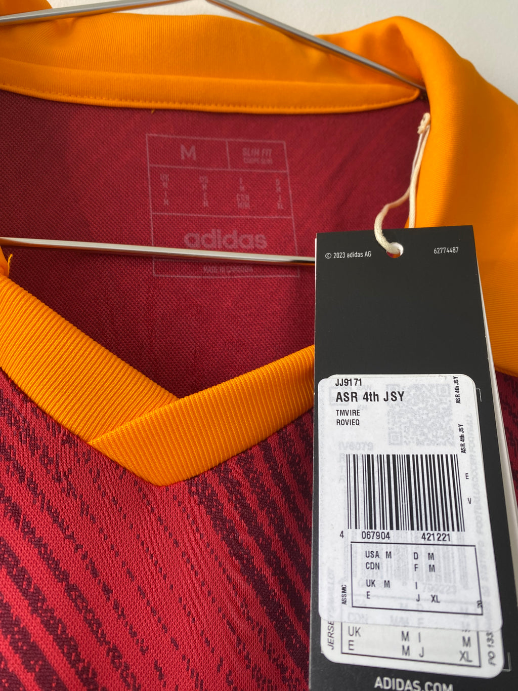 AS ROMA FOURTH SPECIAL DERBY SHIRT 2023-2024 ADIDAS [M]