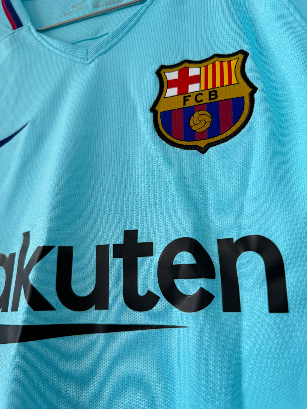 FC BARCELONA THIRD SHIRT 2017-2018 SUAREZ #9 [S]