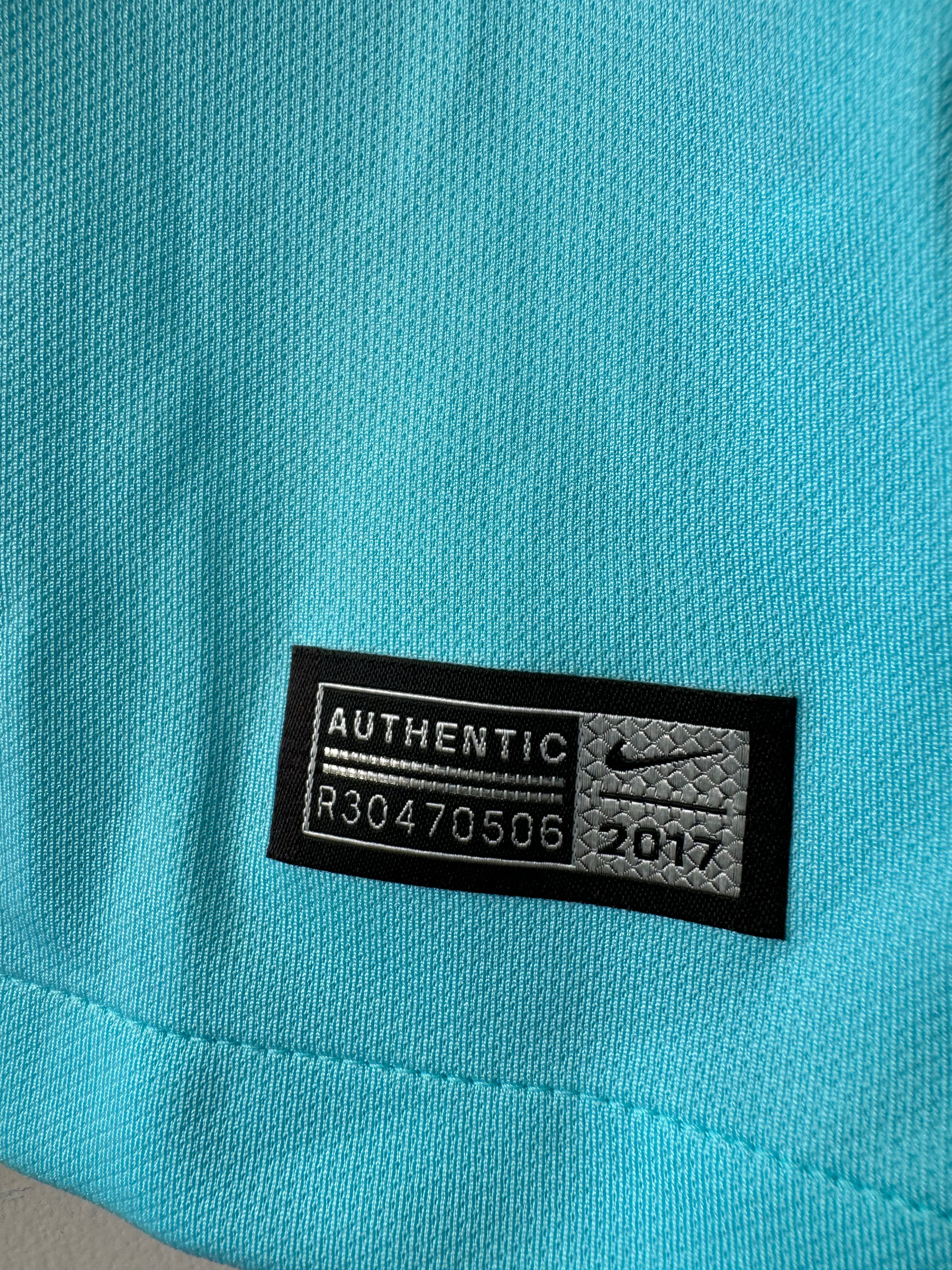 FC BARCELONA THIRD SHIRT 2017-2018 SUAREZ #9 [S]