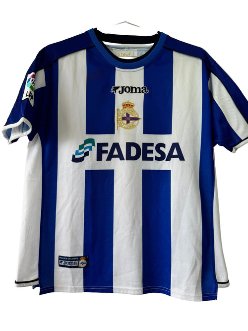 Deportivo La Coruña Home Shirt 2001-2002 Size S