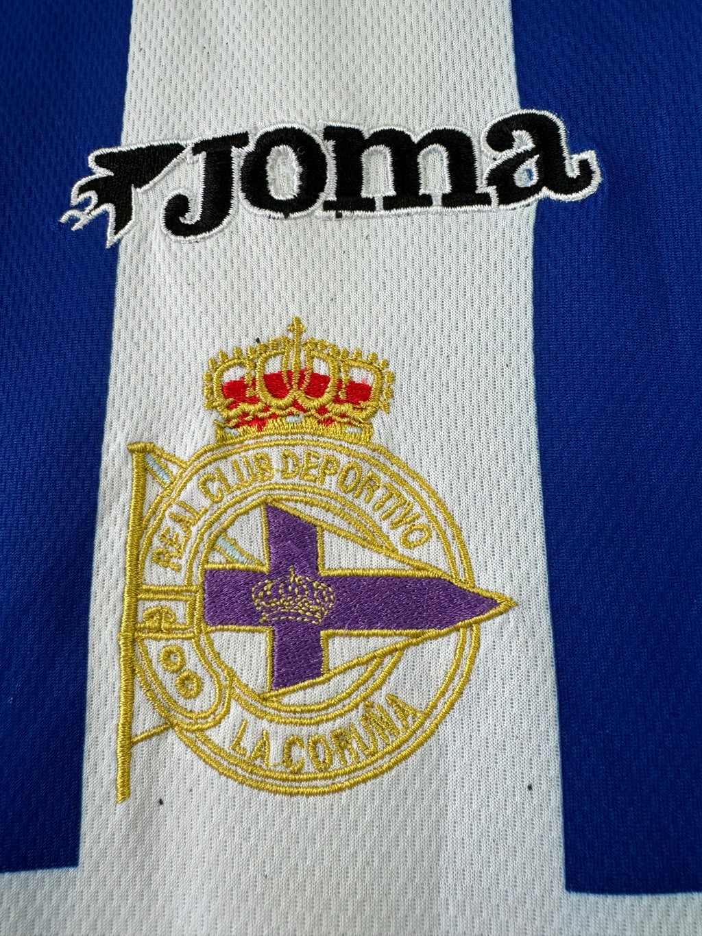 DEPORTIVO LA CORUÑA HOME SHIRT 2001-2002 [S]