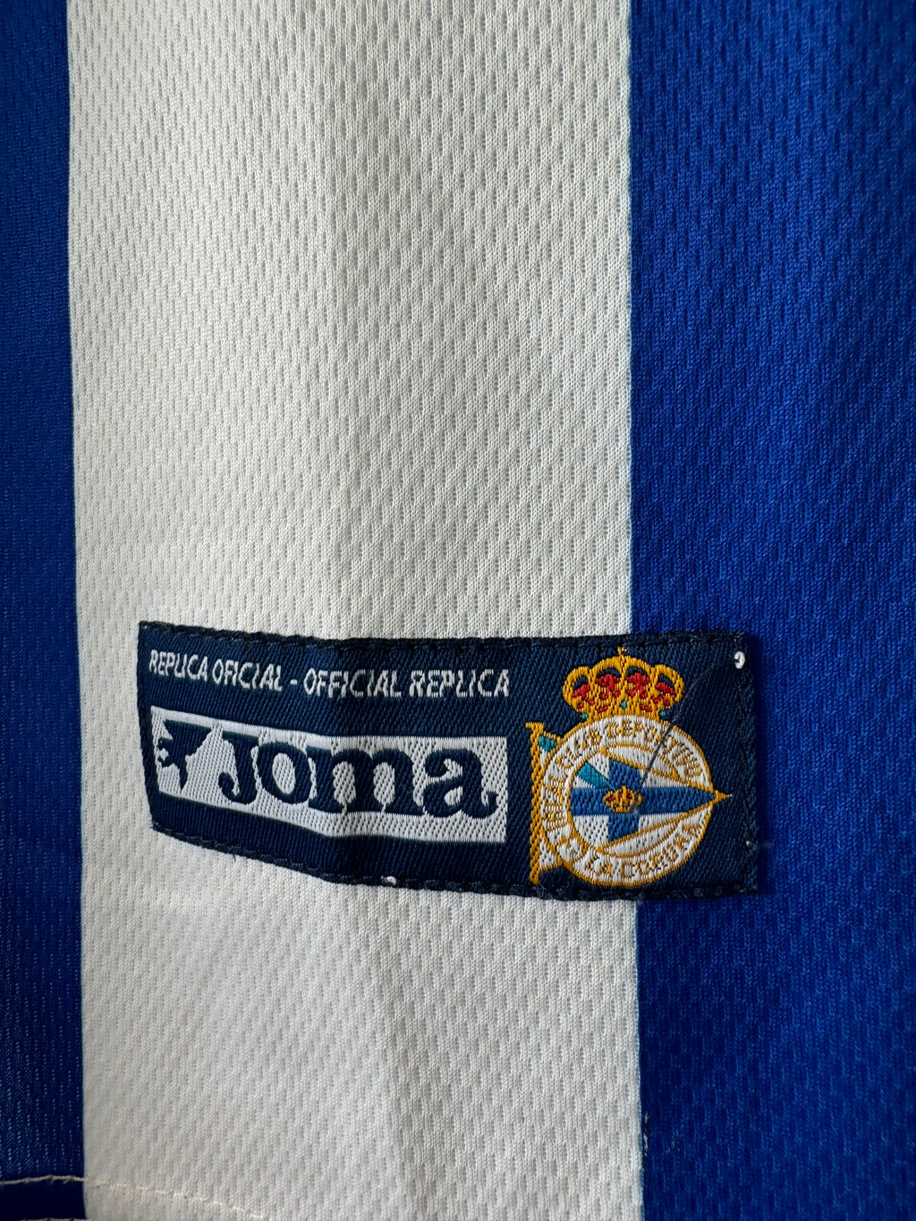 DEPORTIVO LA CORUÑA HOME SHIRT 2001-2002 [S]