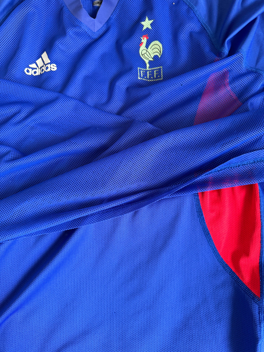 FRANCE MATCH HOME SHIRT ADIDAS [M] 2002