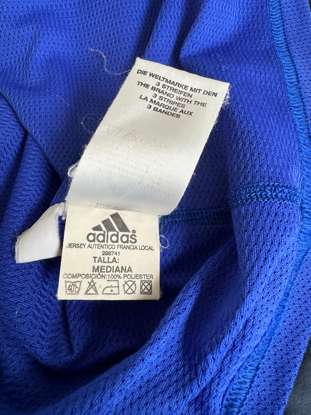 FRANCE MATCH HOME SHIRT ADIDAS [M] 2002