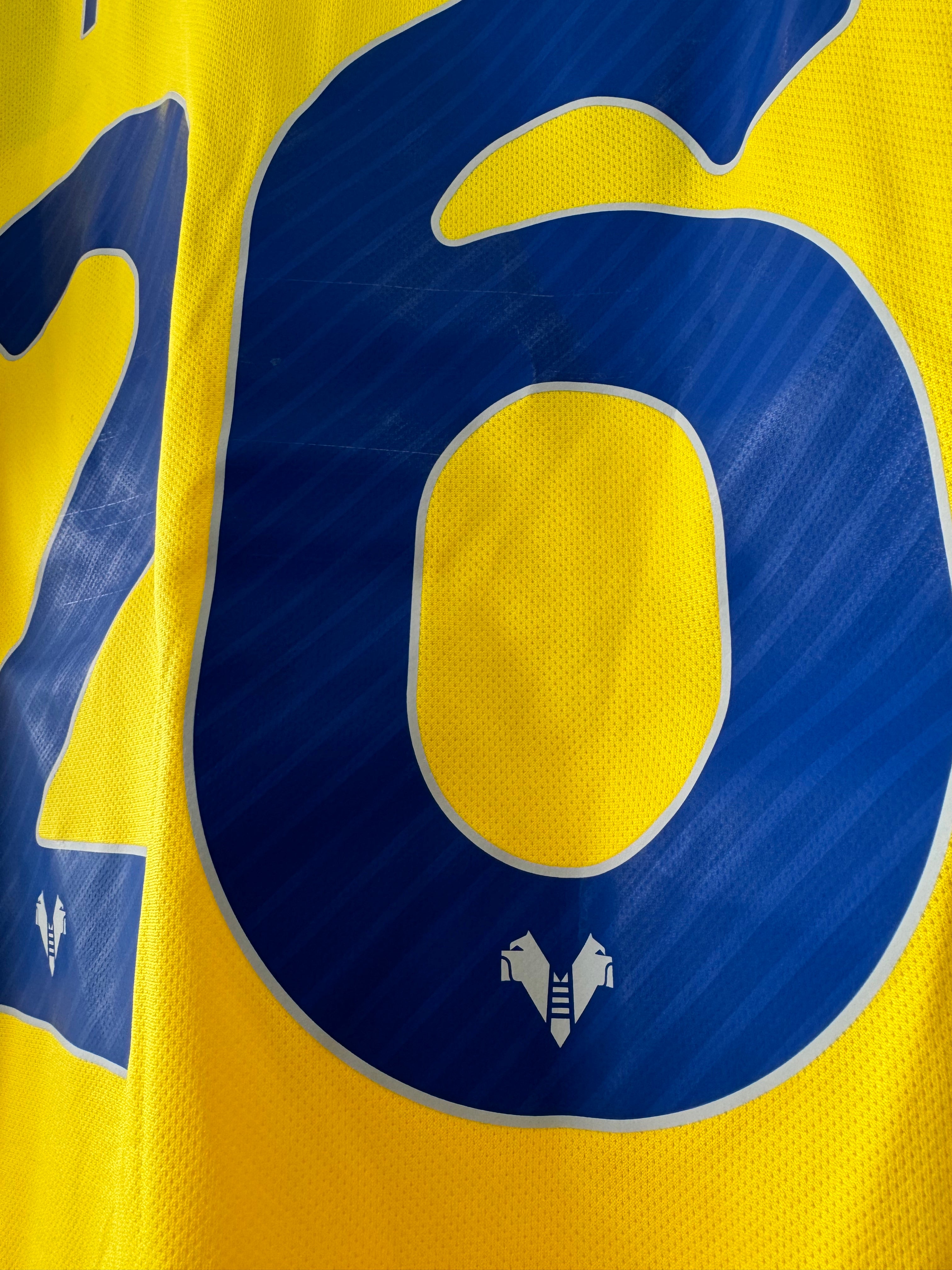 HELLAS VERONA AWAY SHIRT 2023-2024 NGONGE #26 [L] MATCH ISSUE