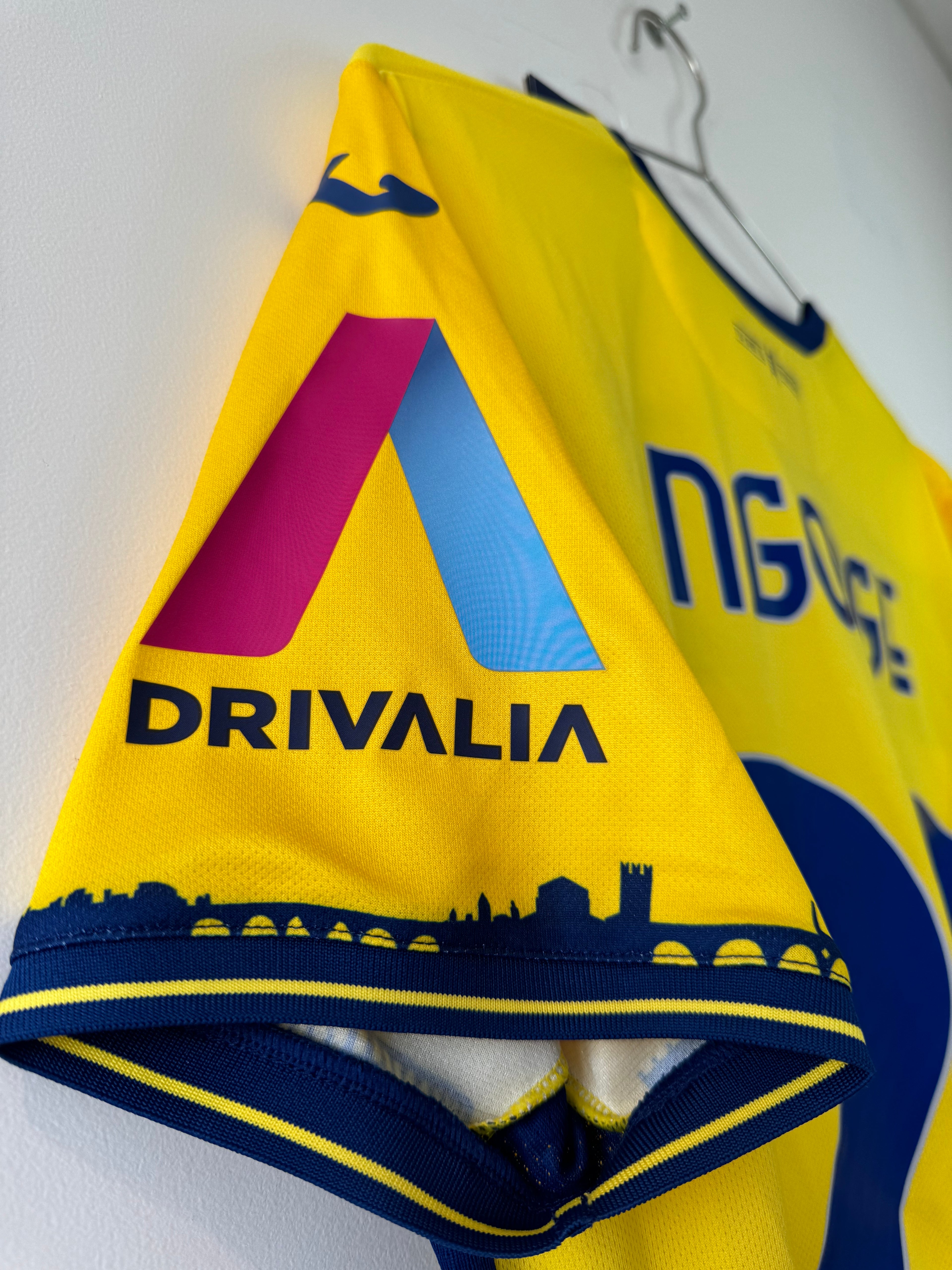 HELLAS VERONA AWAY SHIRT 2023-2024 NGONGE #26 [L] MATCH ISSUE