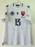 SLOVAKIA 2024 2025 AWAY SHIRT MARCON MATCH WORN KOZLOVSKY #13