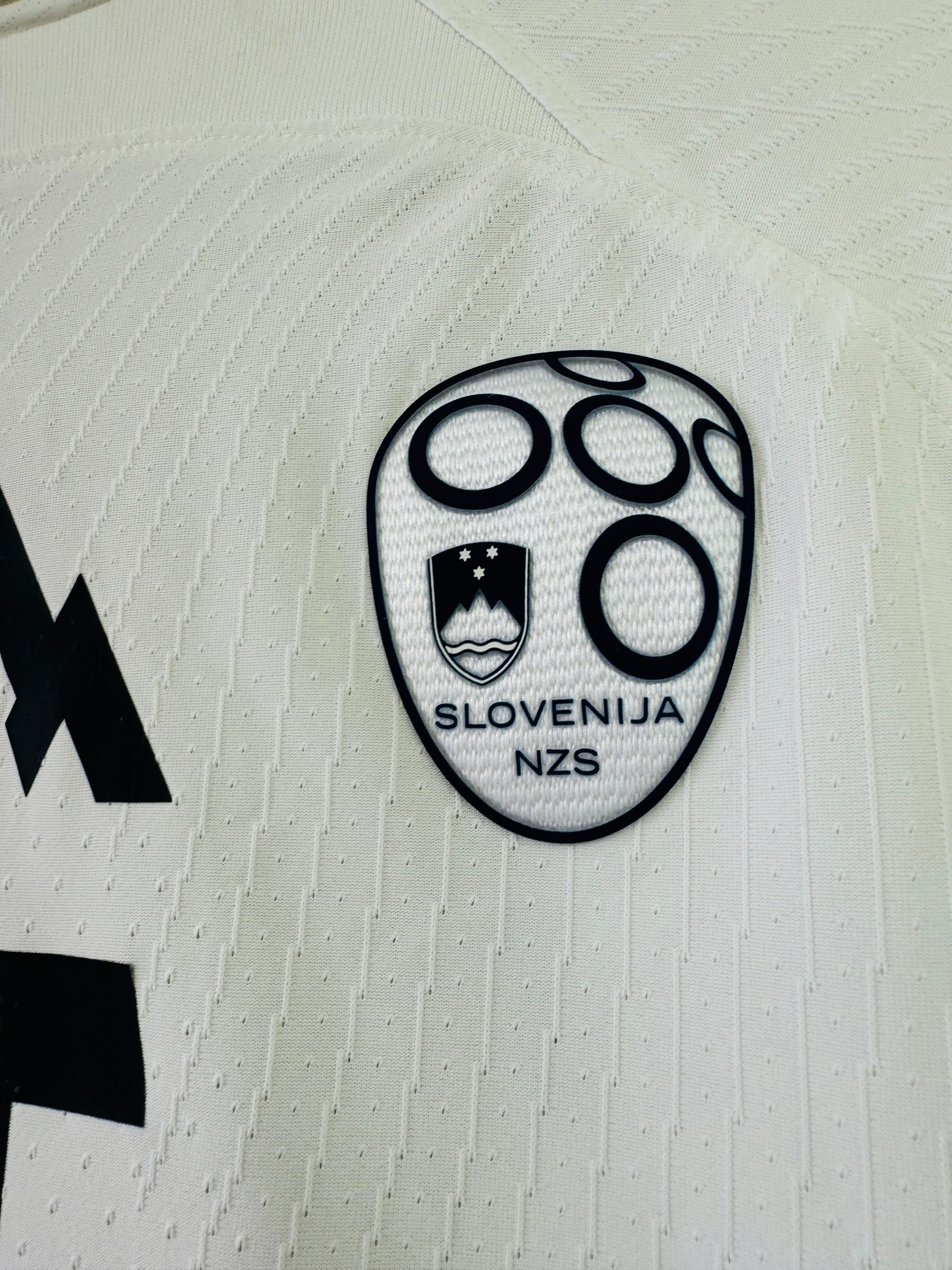 SLOVENIA HOME SHIRT 2024 MATCH WORN HORVAT #15 NIKE