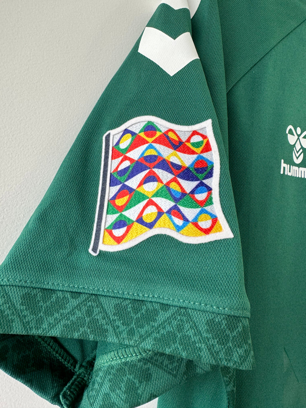 LITHUANIA 2024 AWAY SHIRT HUMMEL MATCH WORN MATULEVICIUS #8