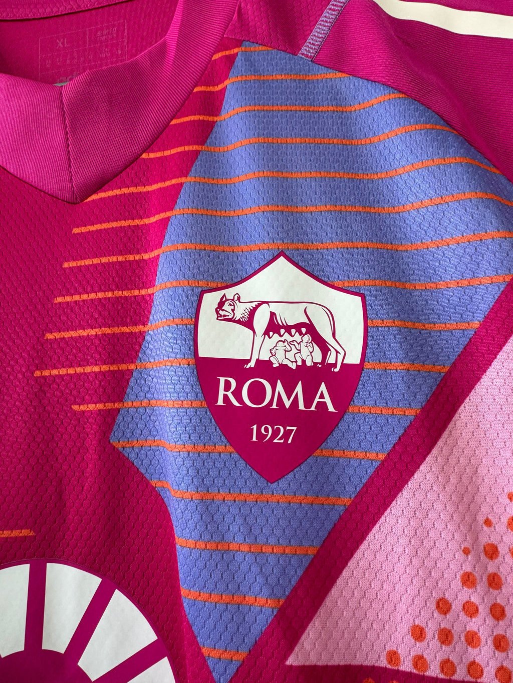 AS ROMA MATCH WORN SHIRT MATHEW RYAN #98 GOALKEEPER 2024-2025