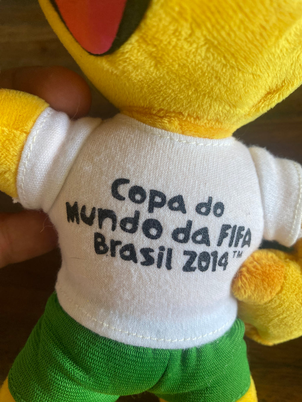 FULECO OFFICIAL MASCOT BRAZIL 2014 FIFA WORLD CUP STUFFED TOY
