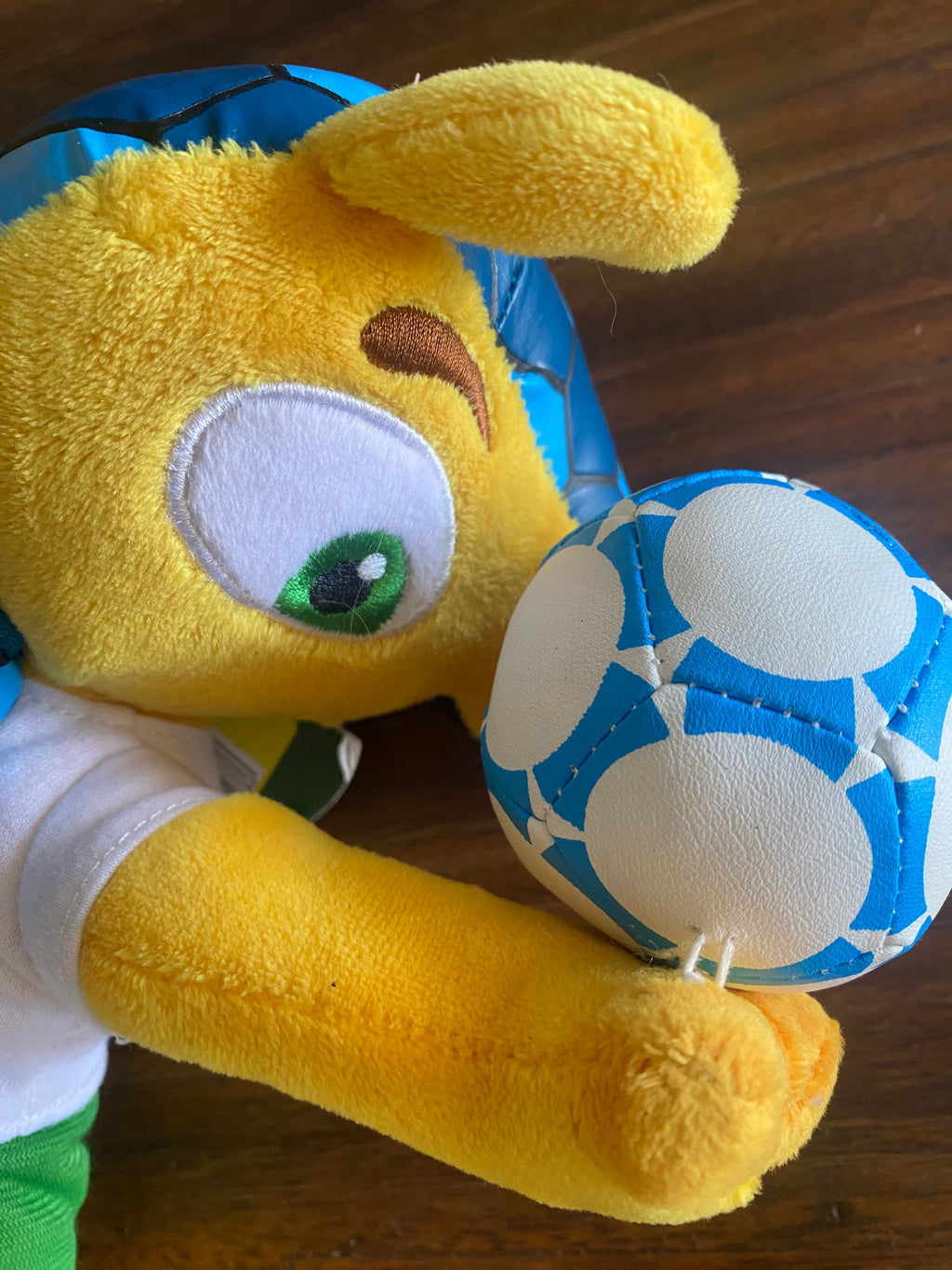FULECO OFFICIAL MASCOT BRAZIL 2014 FIFA WORLD CUP STUFFED TOY