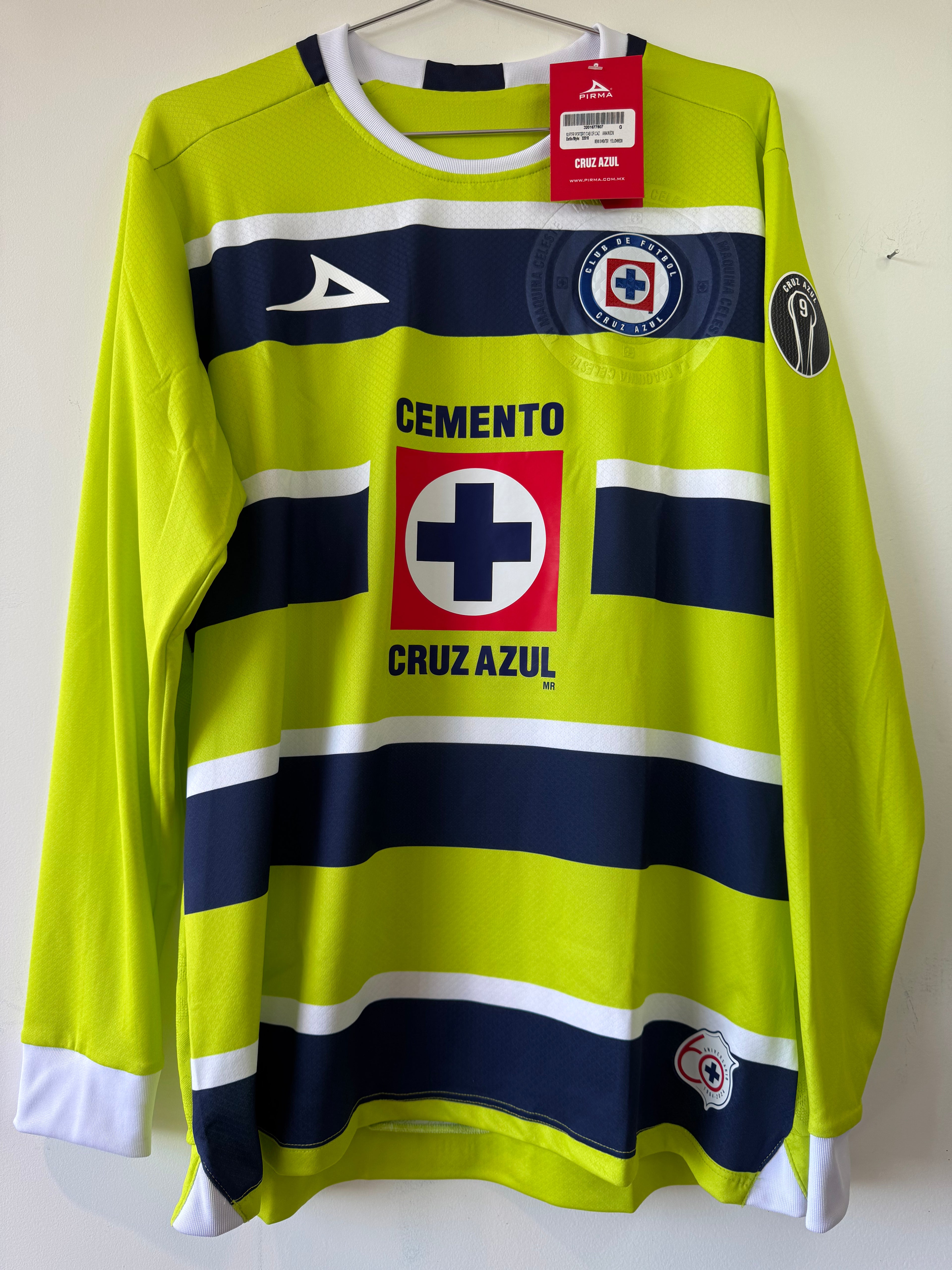 CRUZ AZUL GOALKEEPER SHIRT 2024-2025 KEVIN MIER #23 [L]