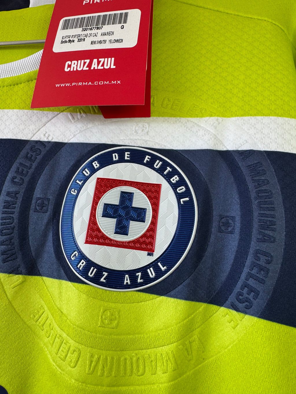 CRUZ AZUL GOALKEEPER SHIRT 2024-2025 KEVIN MIER #23 [L]