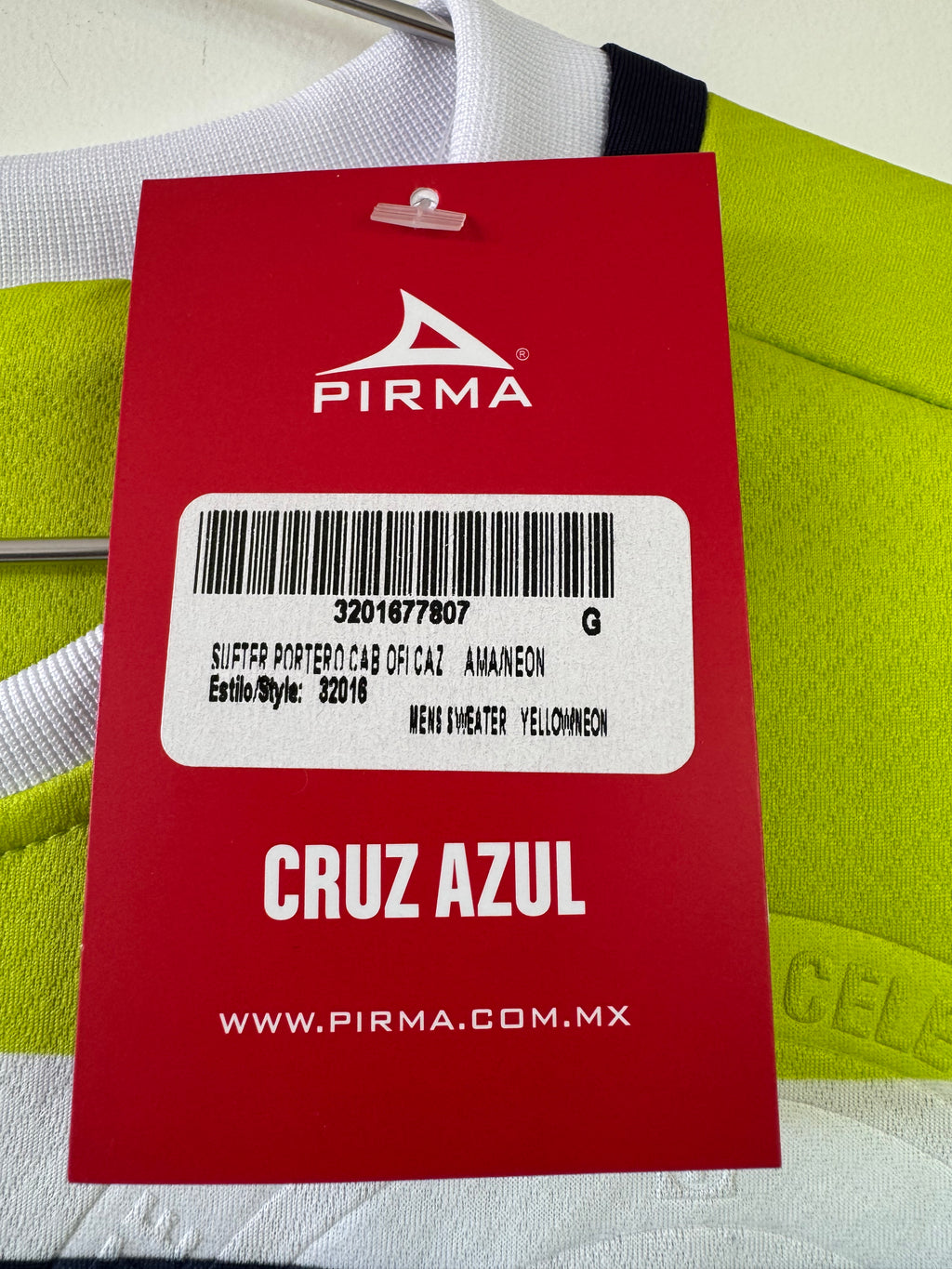 CRUZ AZUL GOALKEEPER SHIRT 2024-2025 KEVIN MIER #23 [L]