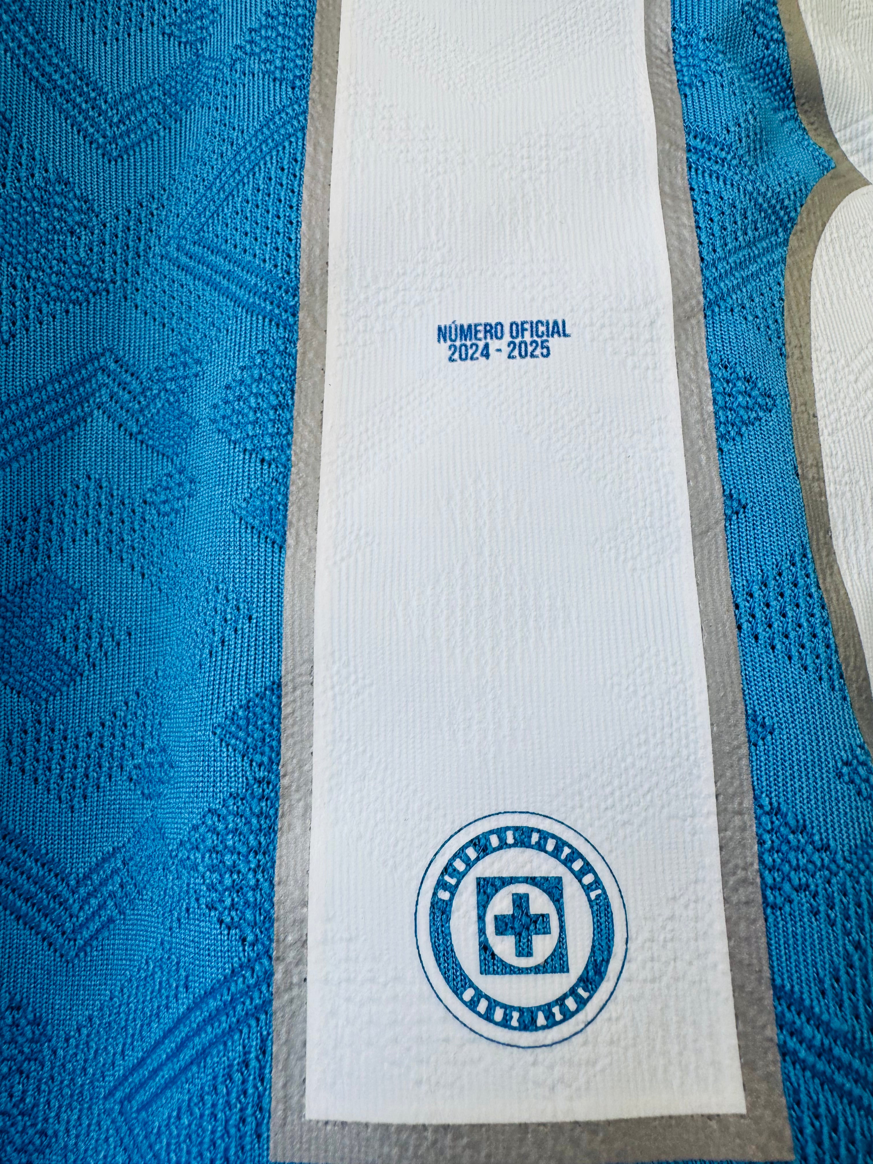 CRUZ AZUL HOME SHIRT 2024-2025 LUKA ROMERO #18 [L]