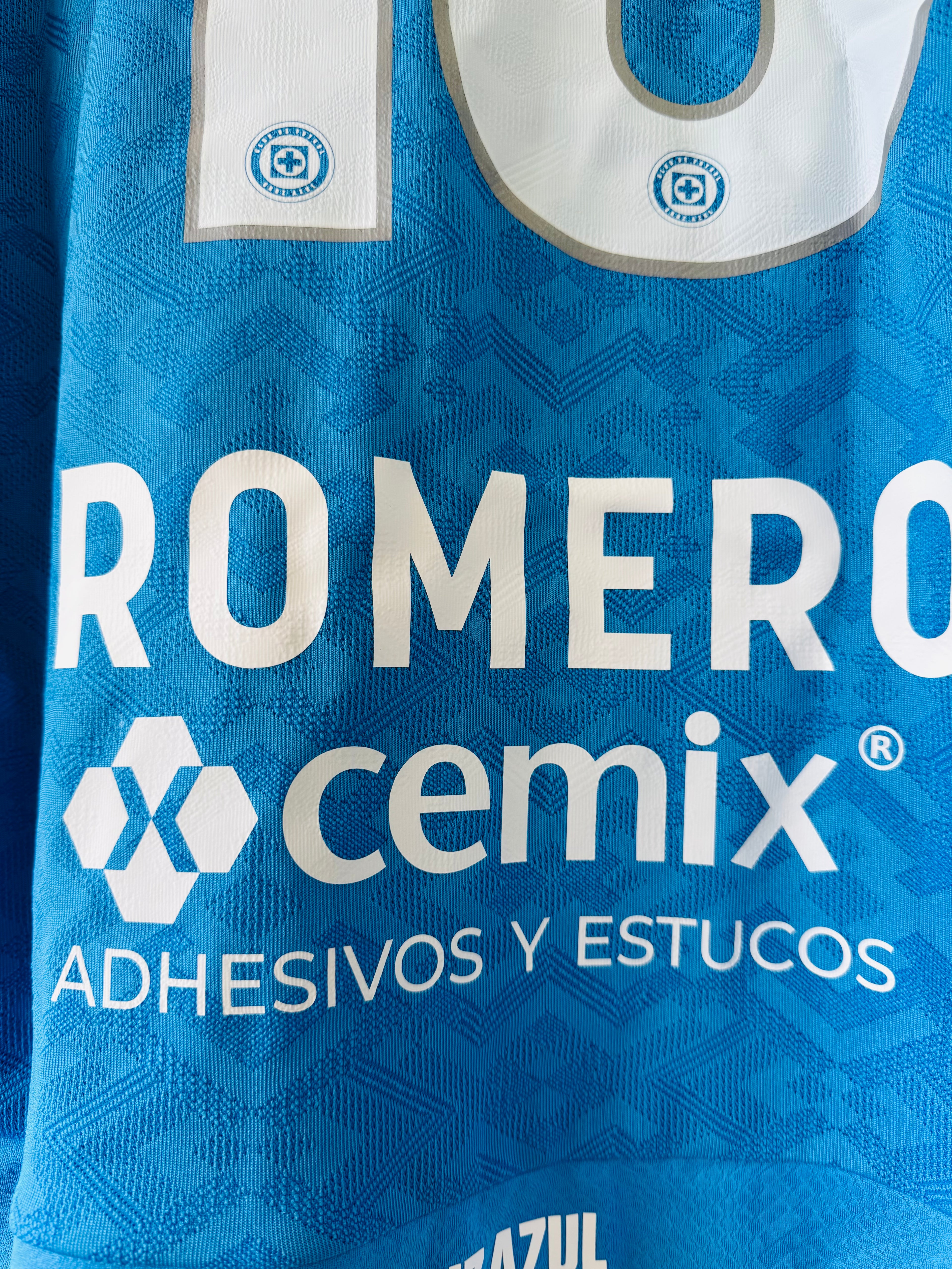 CRUZ AZUL HOME SHIRT 2024-2025 LUKA ROMERO #18 [L]