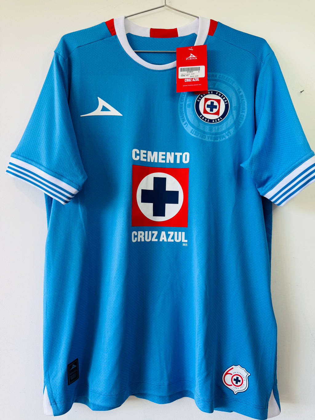 CRUZ AZUL HOME SHIRT 2024-2025 LUKA ROMERO #18 [L]