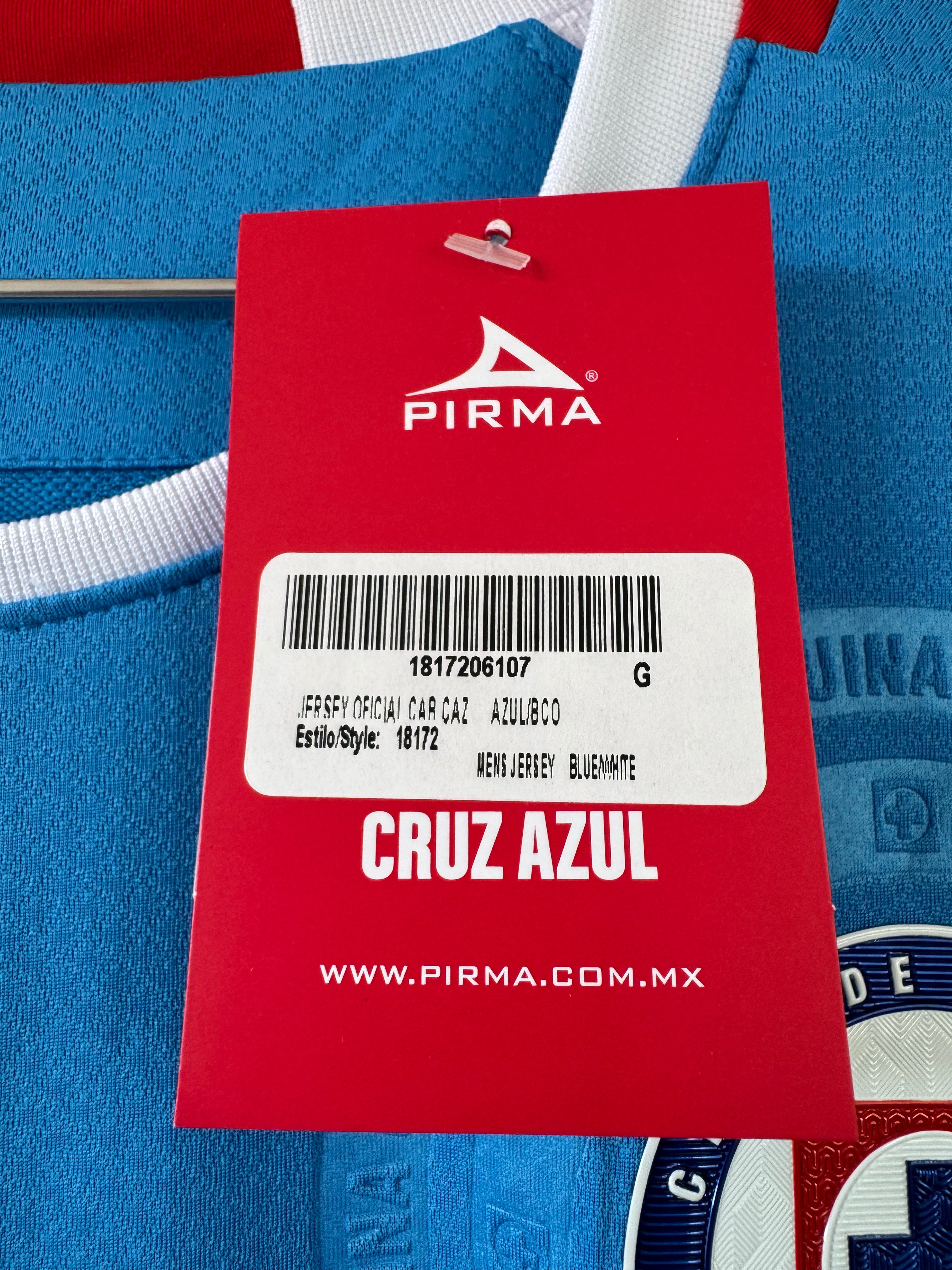 CRUZ AZUL HOME SHIRT 2024-2025 LUKA ROMERO #18 [L]