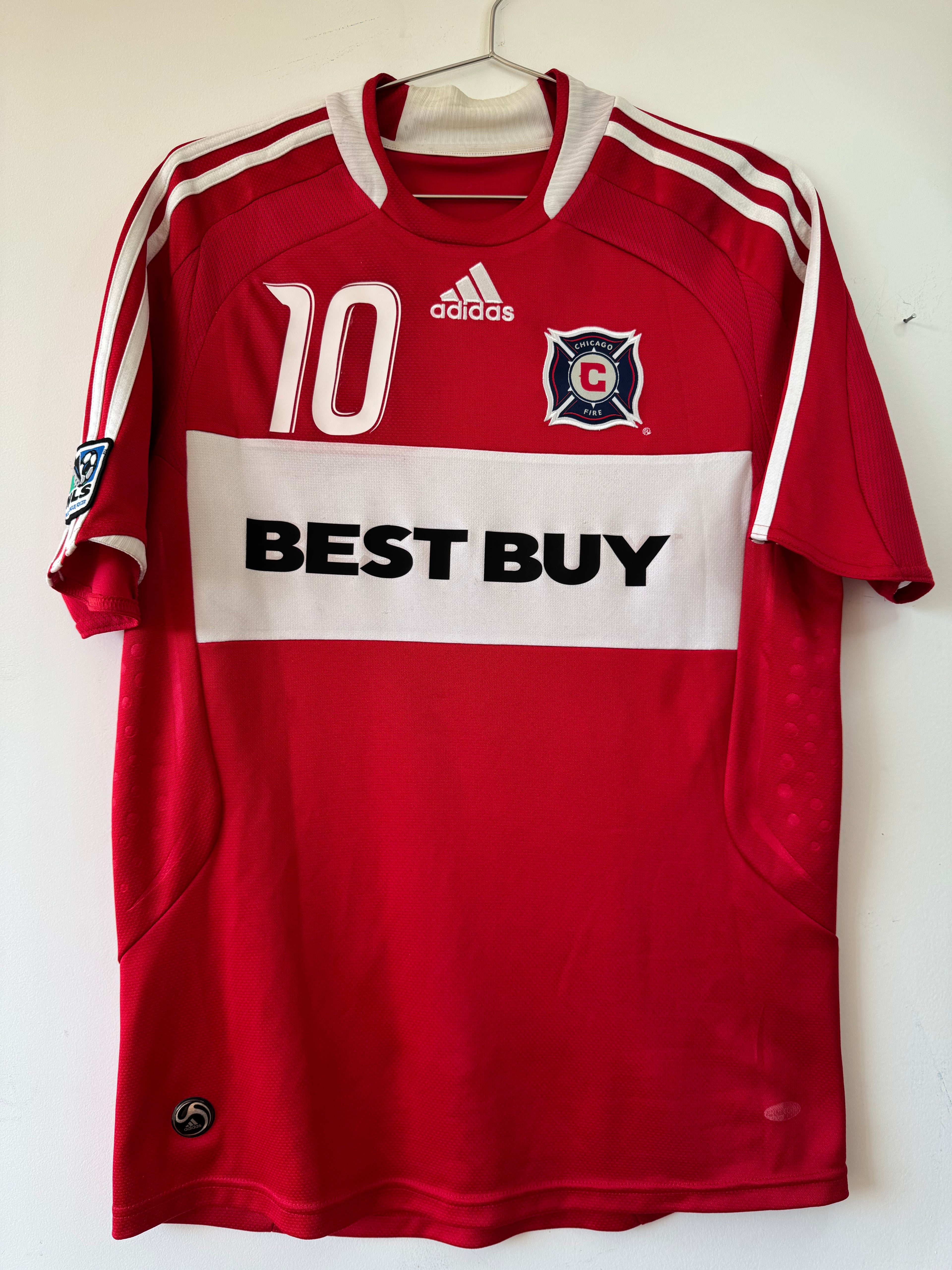 CHICAGO FIRE HOME SHIRT 2009 CUAUHTEMOC BLANCO #10 [M]