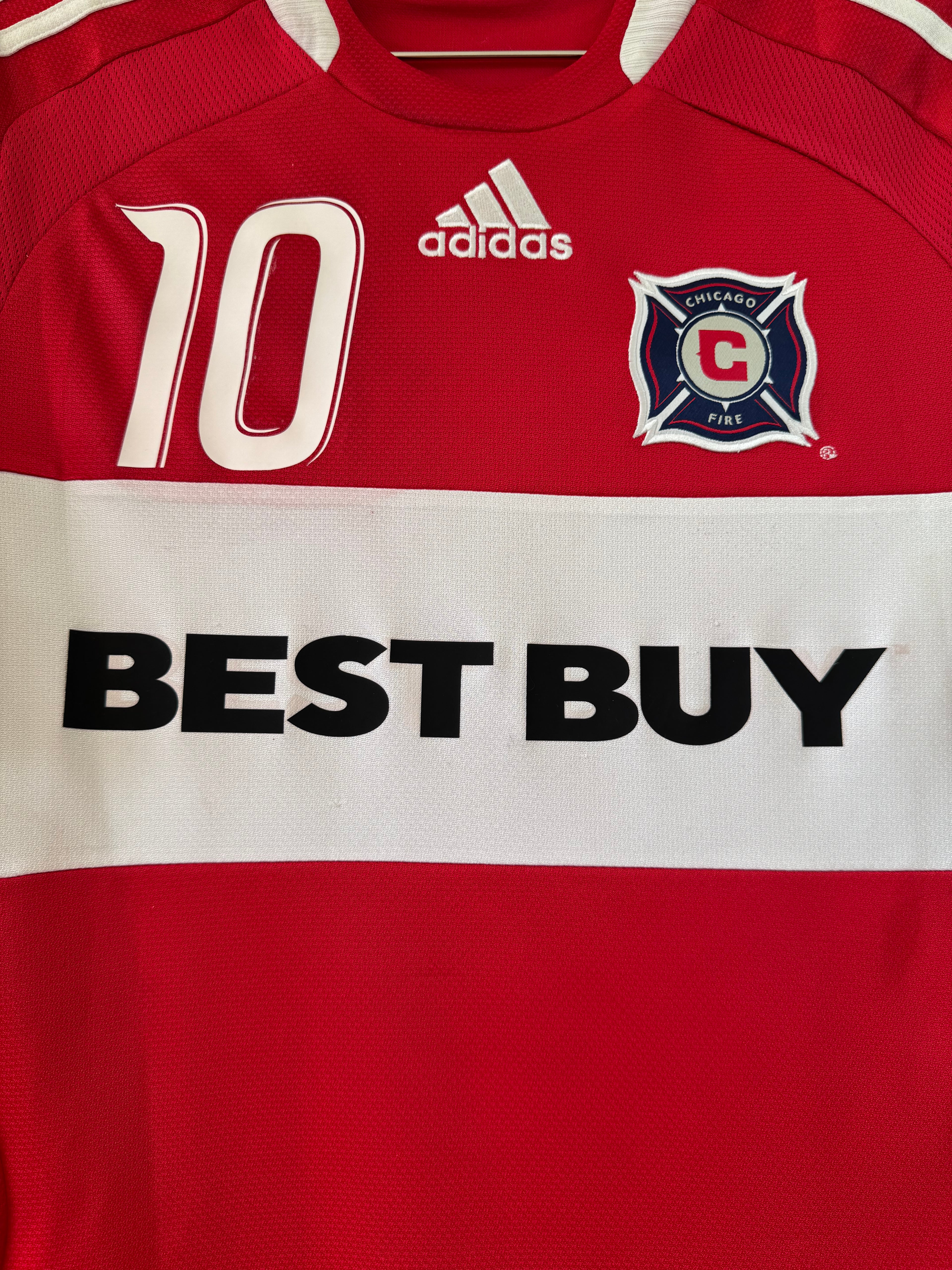 CHICAGO FIRE HOME SHIRT 2009 CUAUHTEMOC BLANCO #10 [M]