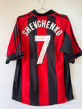 CAMISETA TITULAR AC MILAN 2000-2001 SHEVCHENKO #7 [M]