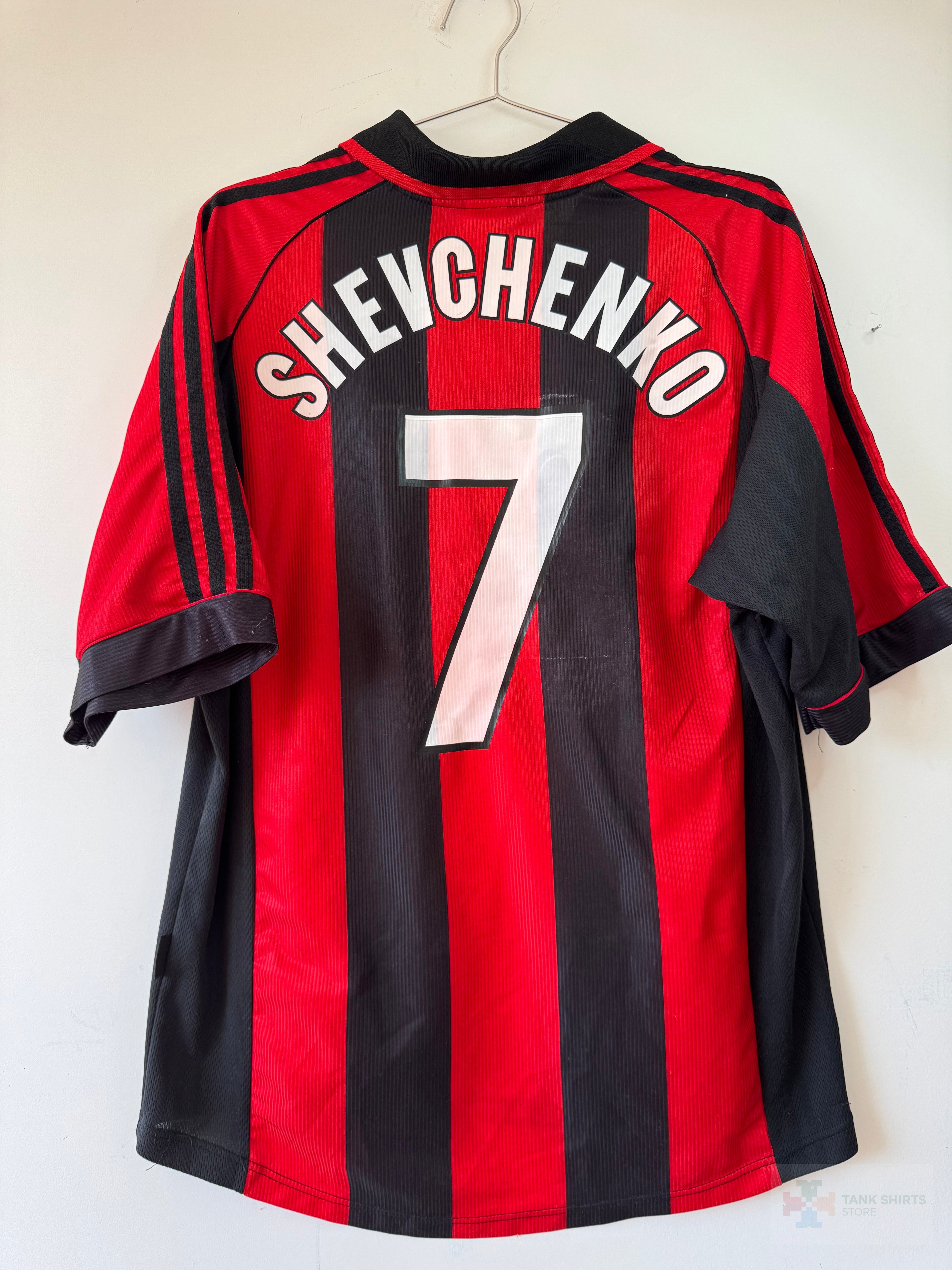 CAMISETA TITULAR AC MILAN 2000-2001 SHEVCHENKO #7 [M]