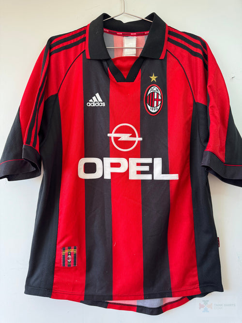AC MILAN HOME SHIRT 2000-2001 SHEVCHENKO #7 [M]