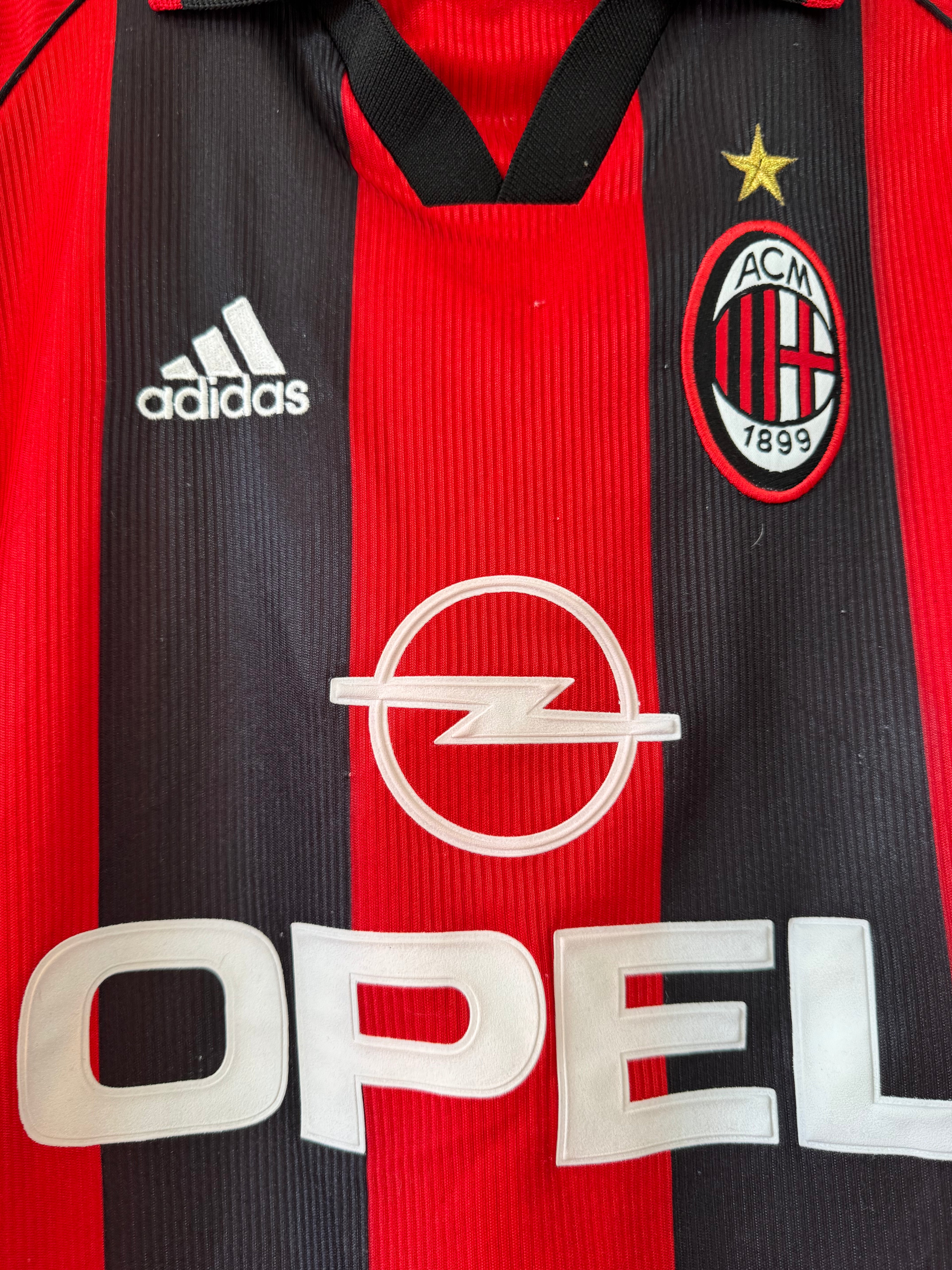 AC MILAN HOME SHIRT 2000-2001 SHEVCHENKO #7 [M]