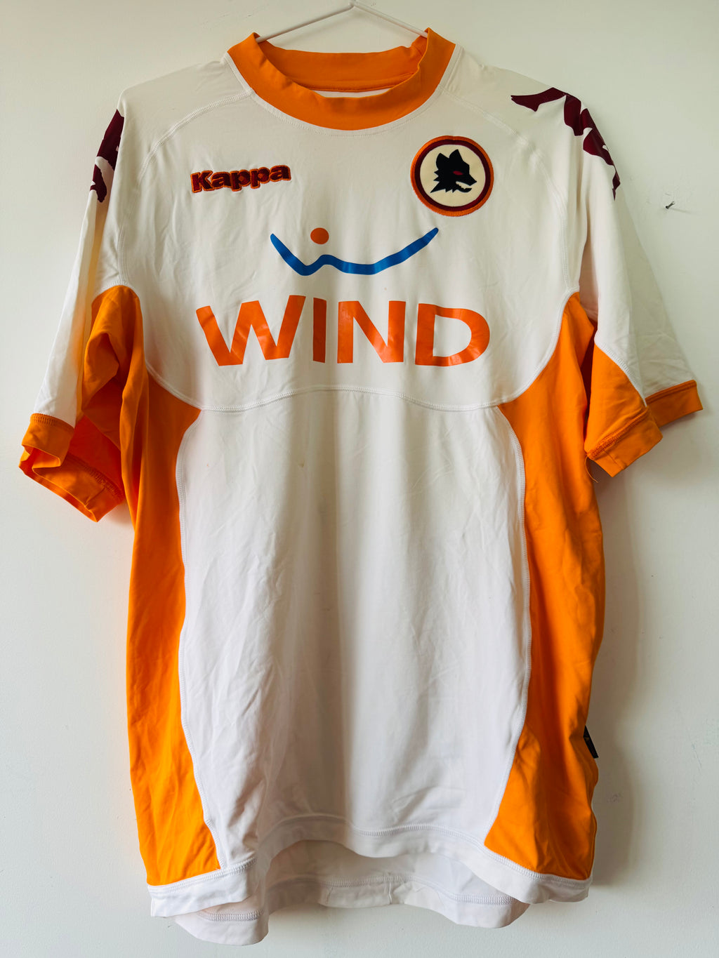 AS ROMA AWAY SHIRT 2010-2011 BORRIELLO #22 [XL]