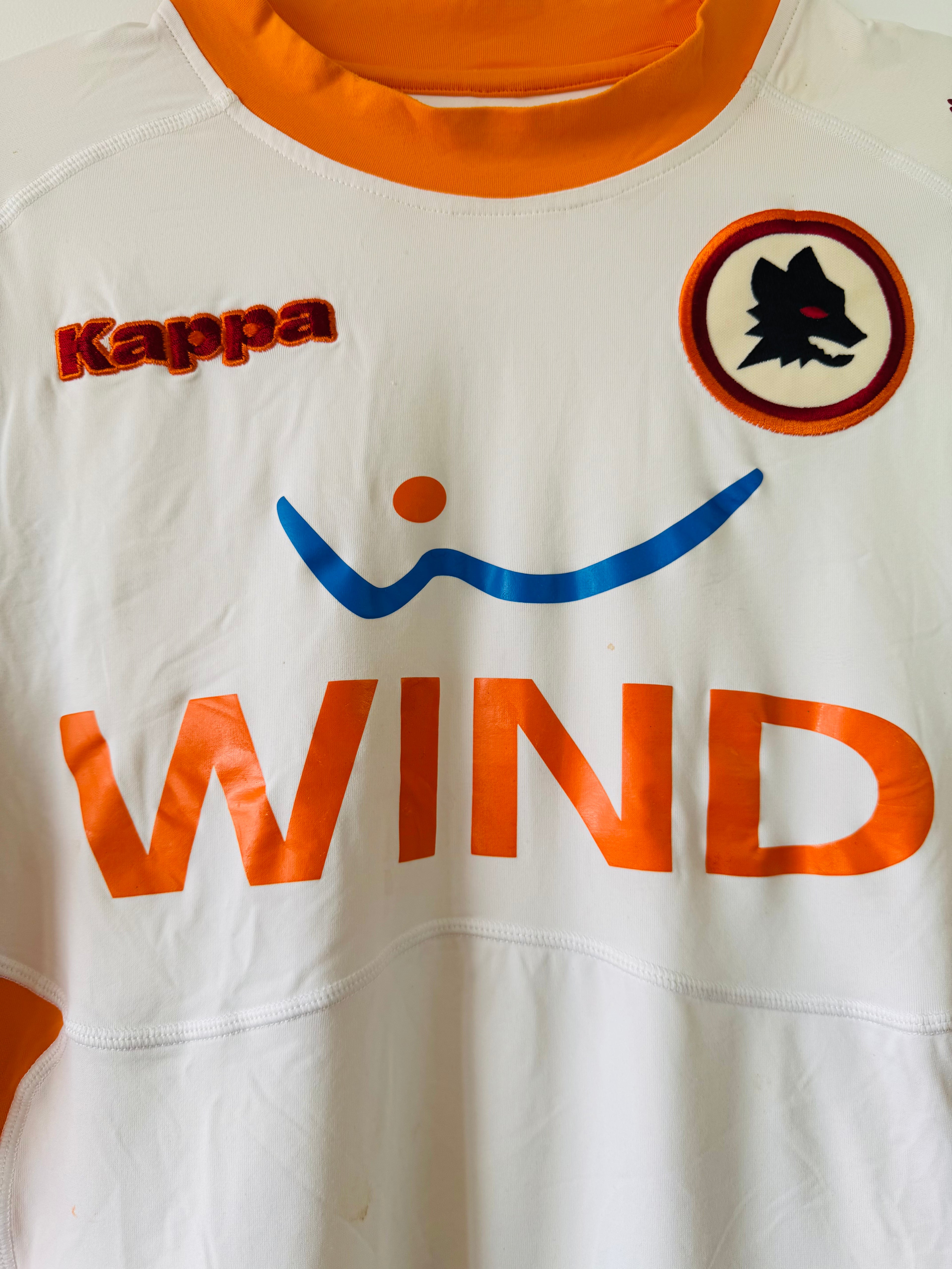 AS ROMA AWAY SHIRT 2010-2011 BORRIELLO #22 [XL]