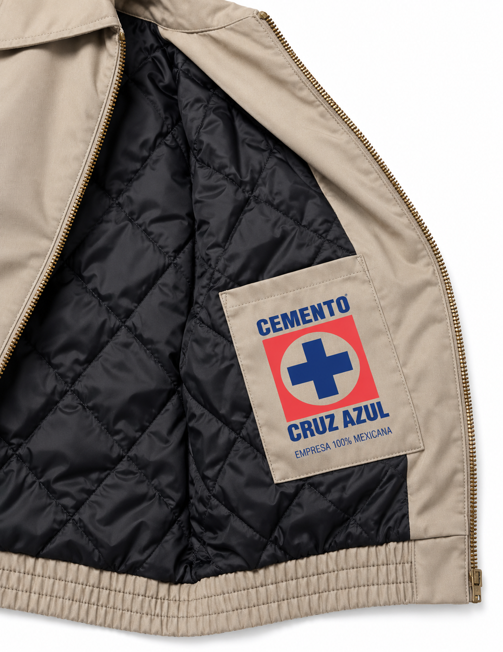 BRAND NEW CRUZ AZUL HERITAGE JACKET KHAKI