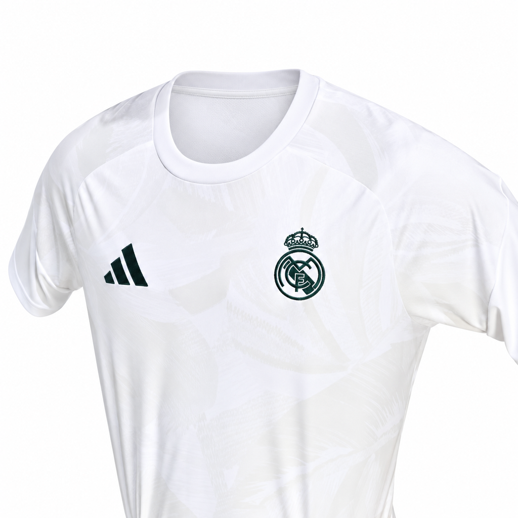 NEW REAL MADRID PRE MATCH SHIRT 2026-2027