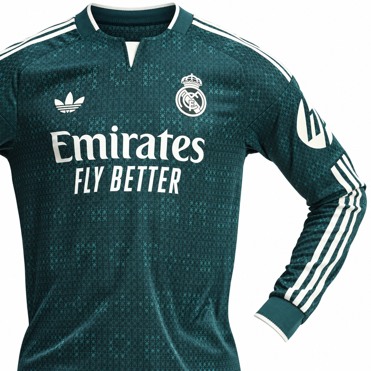 NEW REAL MADRID AWAY SHIRT 2026-2027 AUTHENTIC LONG SLEEVE