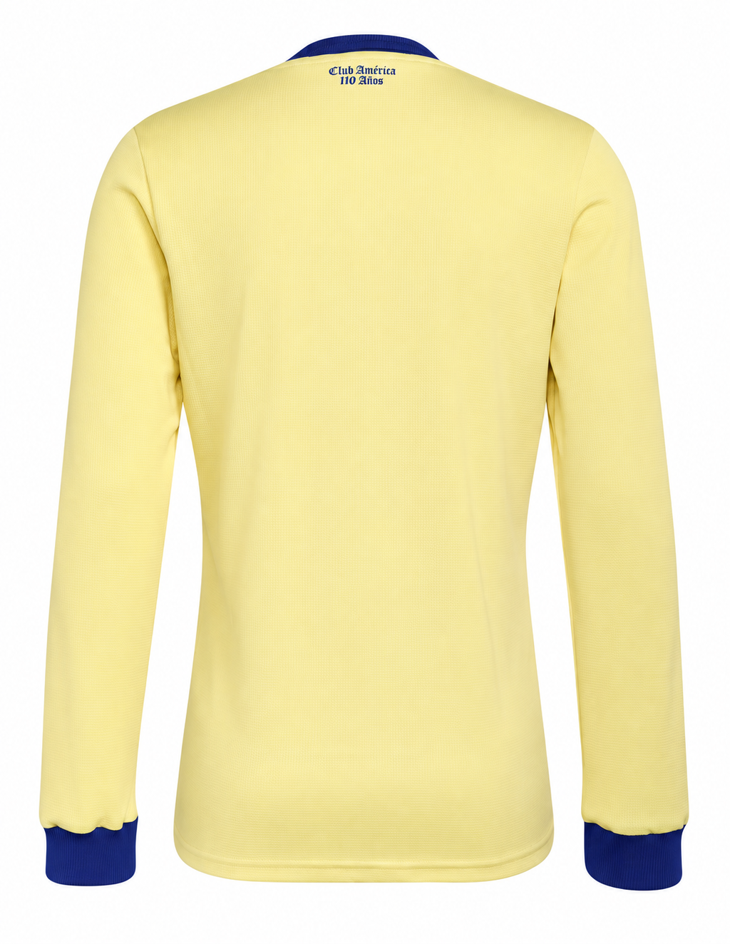 Club America Home Shirt 110 Anniversary Long Sleeve Authentic - back view