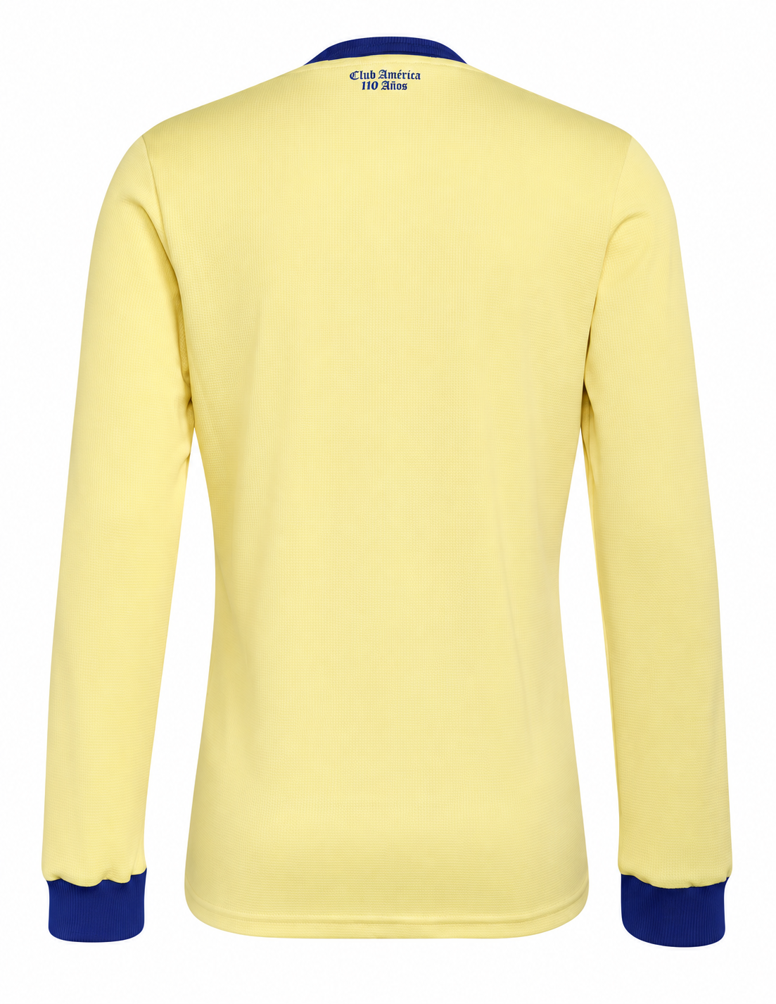 Club America Home Shirt 110 Anniversary Long Sleeve Authentic - back view