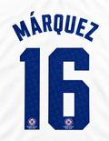 Official Name Set Márquez #16 Cruz Azul 2026-2027 Away Shirt