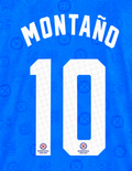 Official Name Set Montaño #10 Cruz Azul 2026-2027 Home Shirt