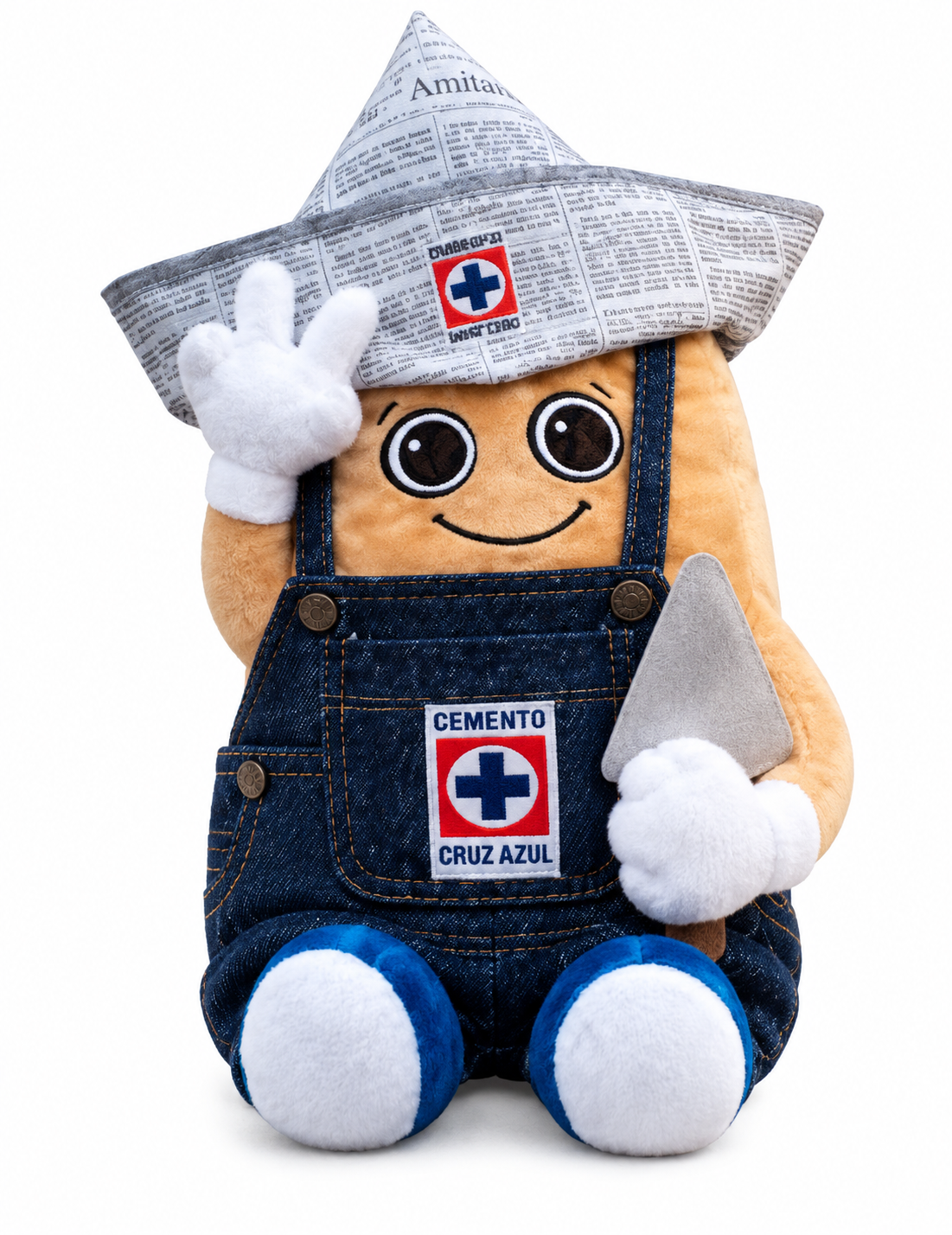 Official Cruz Azul Mascot Cruzazulito Stuffed Toy Dia De La Santa Cruz 2026